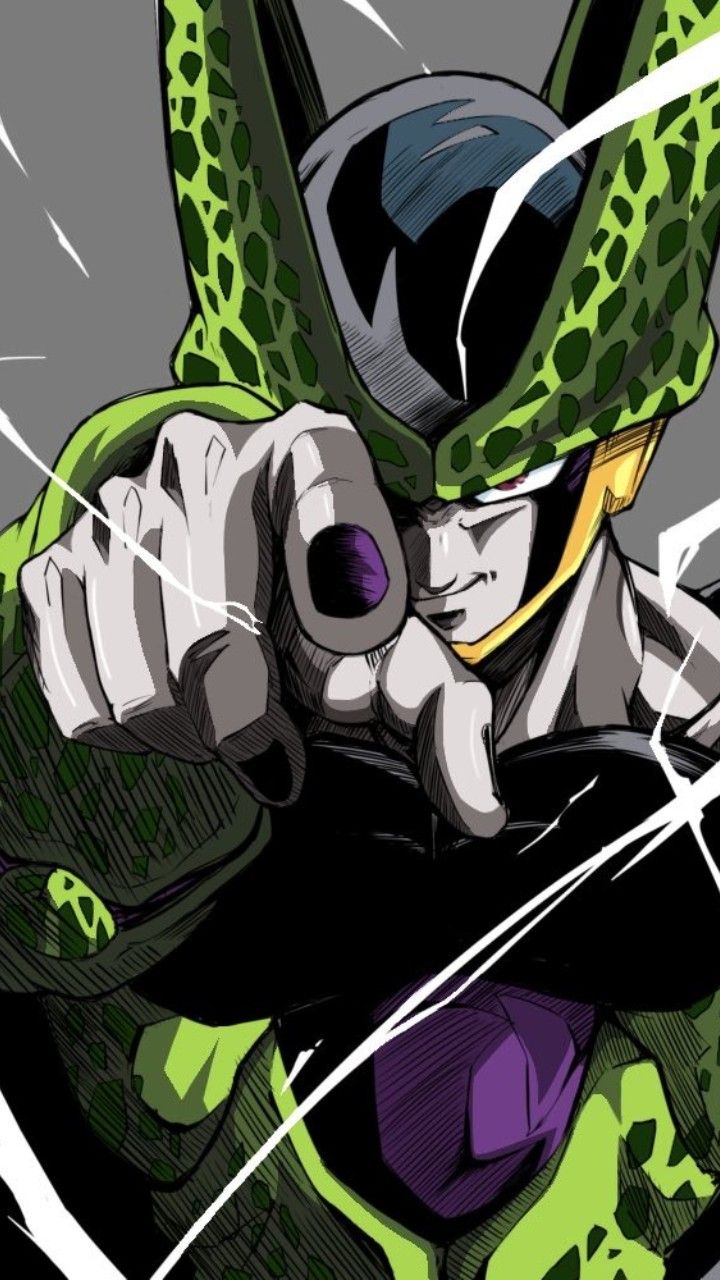 Ilustración de Cell Dragon Ball Z Wallpaper