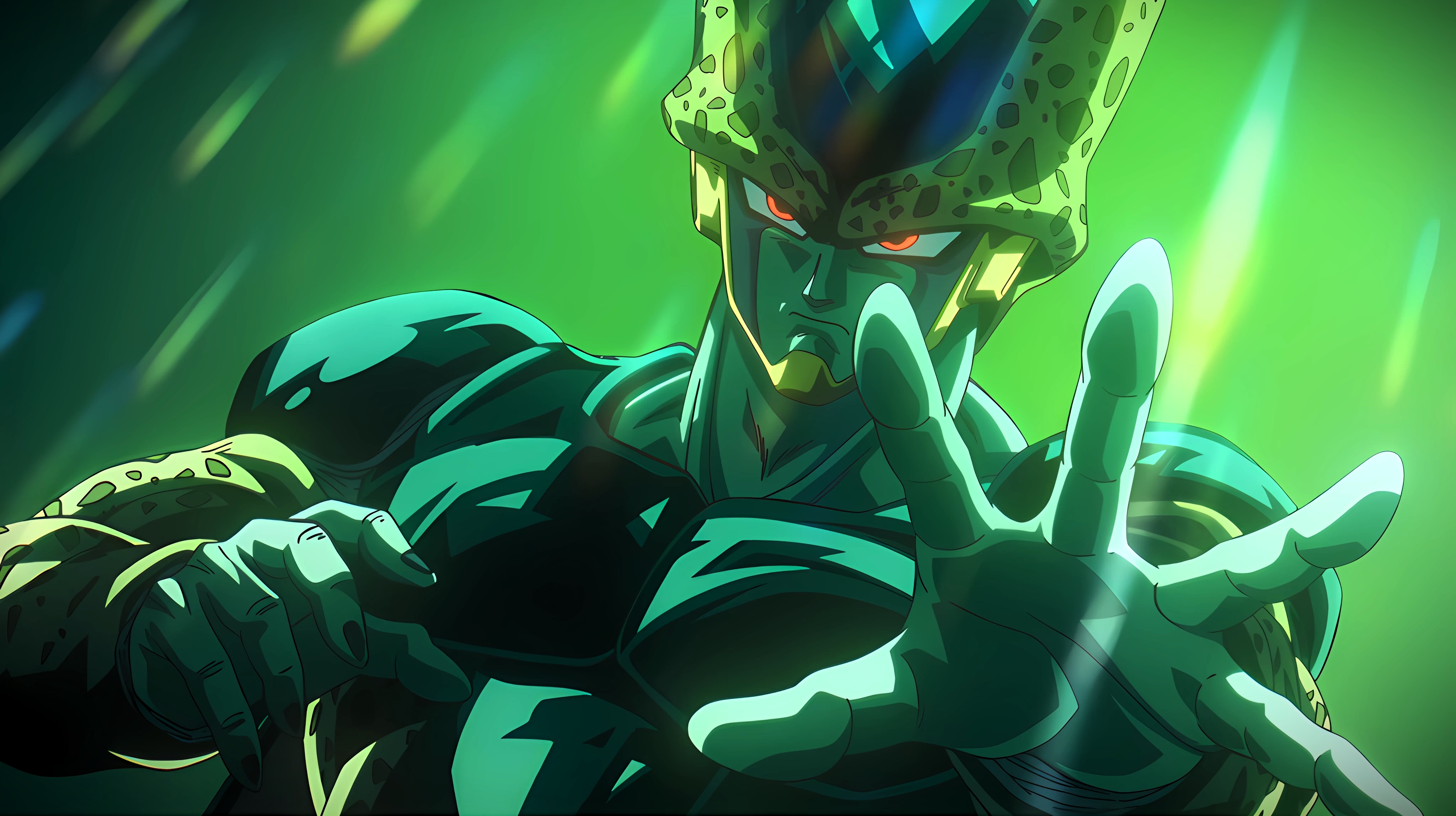 Wallpaper cell, 2024, cell daima, cell dragon ball daima for mobile and desktop, section арт, resolution 4096x2297