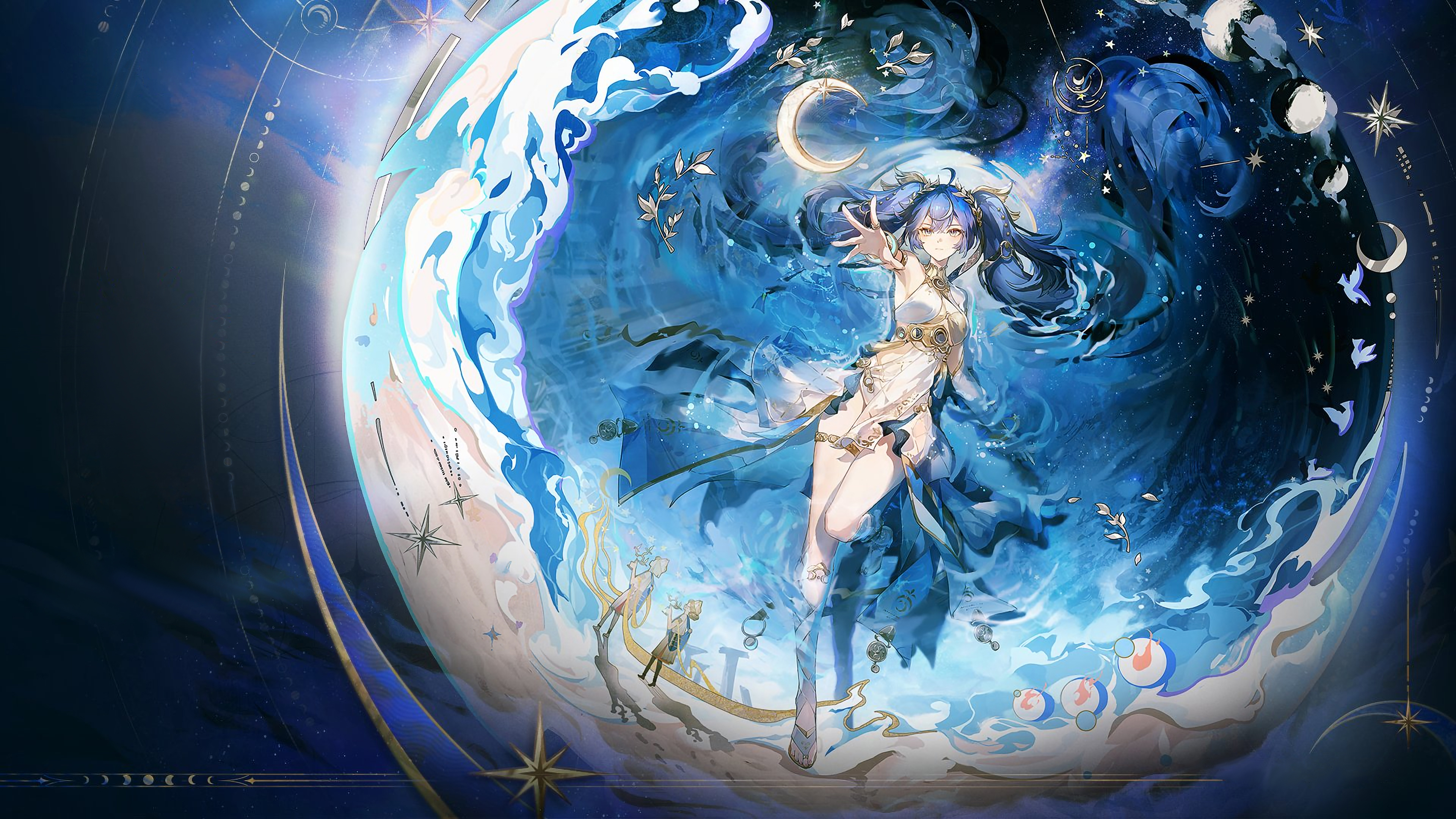 Kiriyume 4k Iuno Splash Wallpaper!