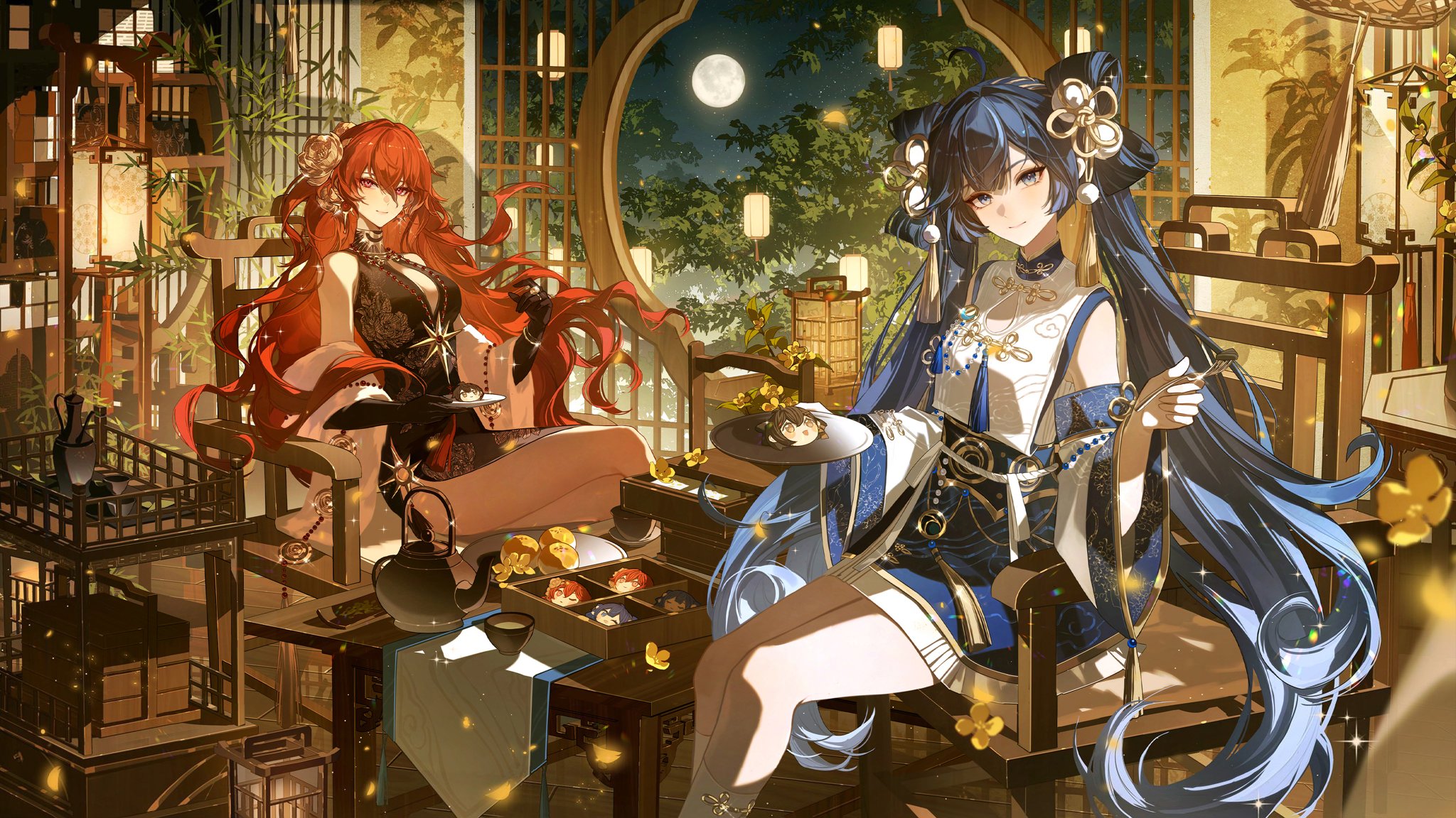 Kiriyume 4k Augusto Iuno Collab Wallpaper! They look so ethereal here