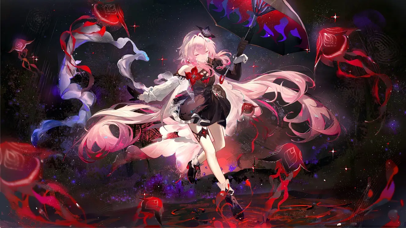 Evernight Midnight Elegance Honkai Star Rail Wallpaper Honkai: Star Rail