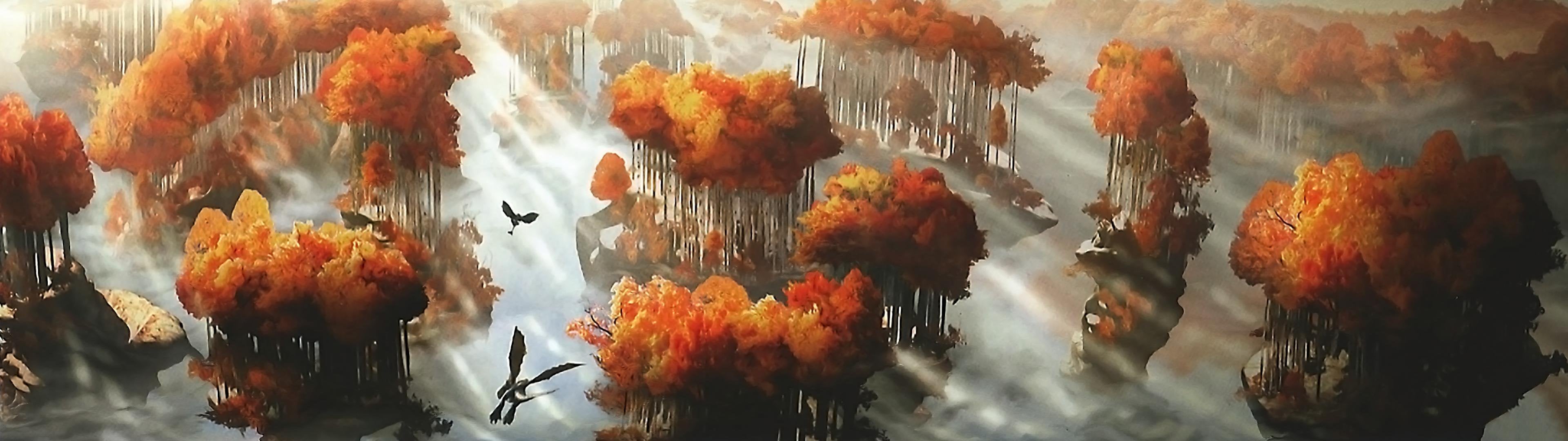 HTTYD 2 3840x1080 Concept Art Wallpaper