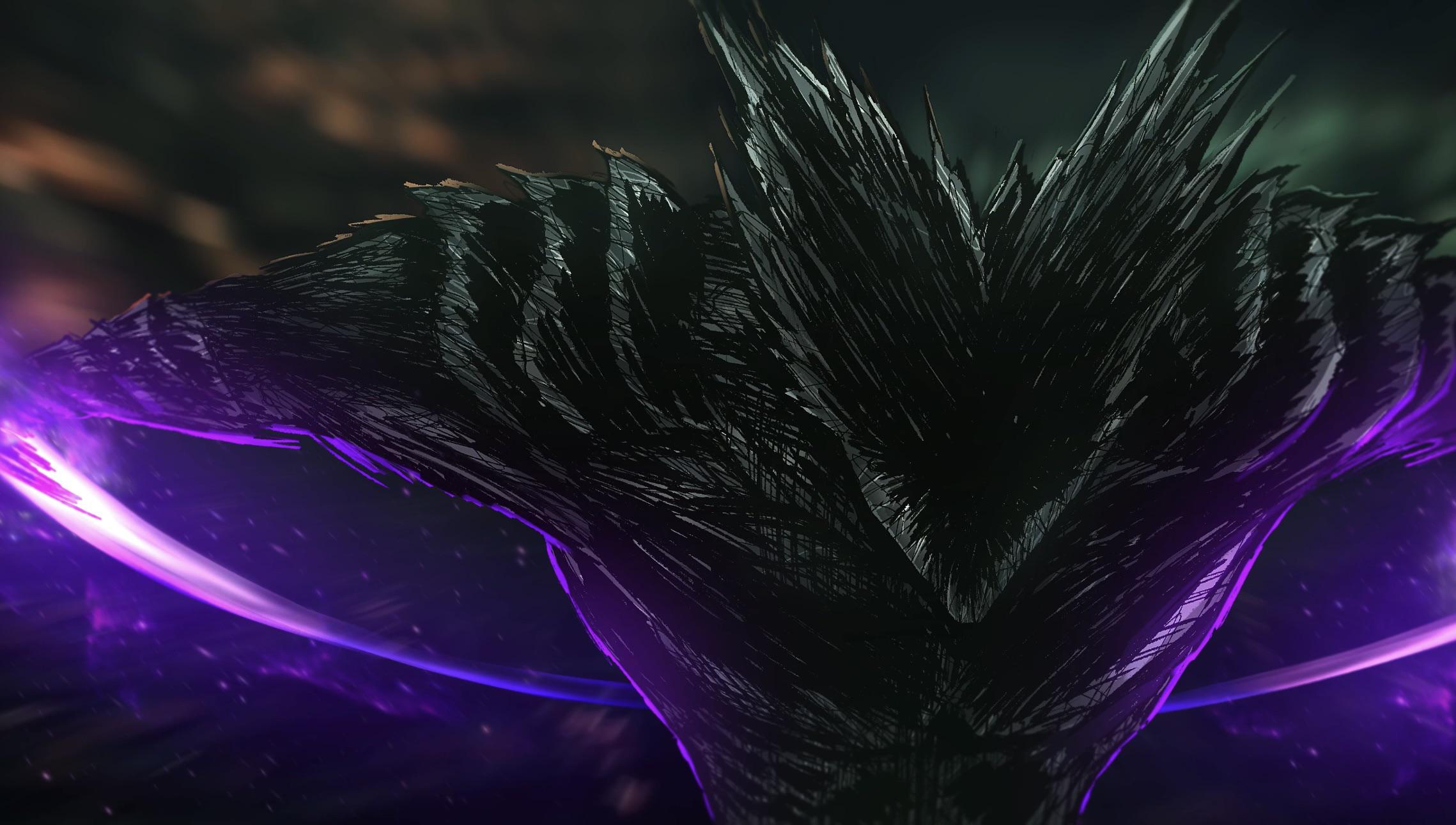 Cosmic Garou and Void Garou art