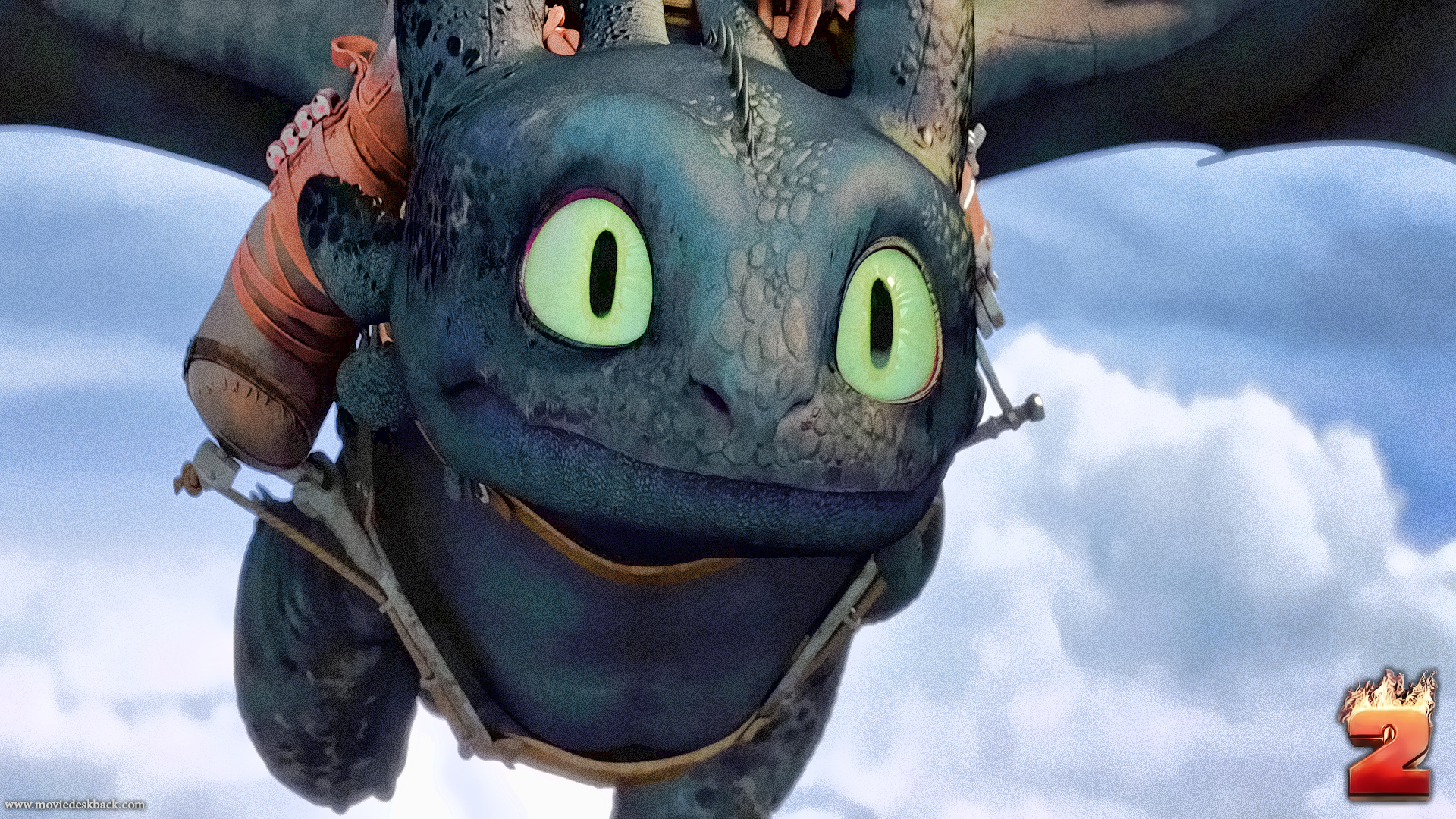 Toothless Dragon HD Wallpaper to Train Your Dragon 2