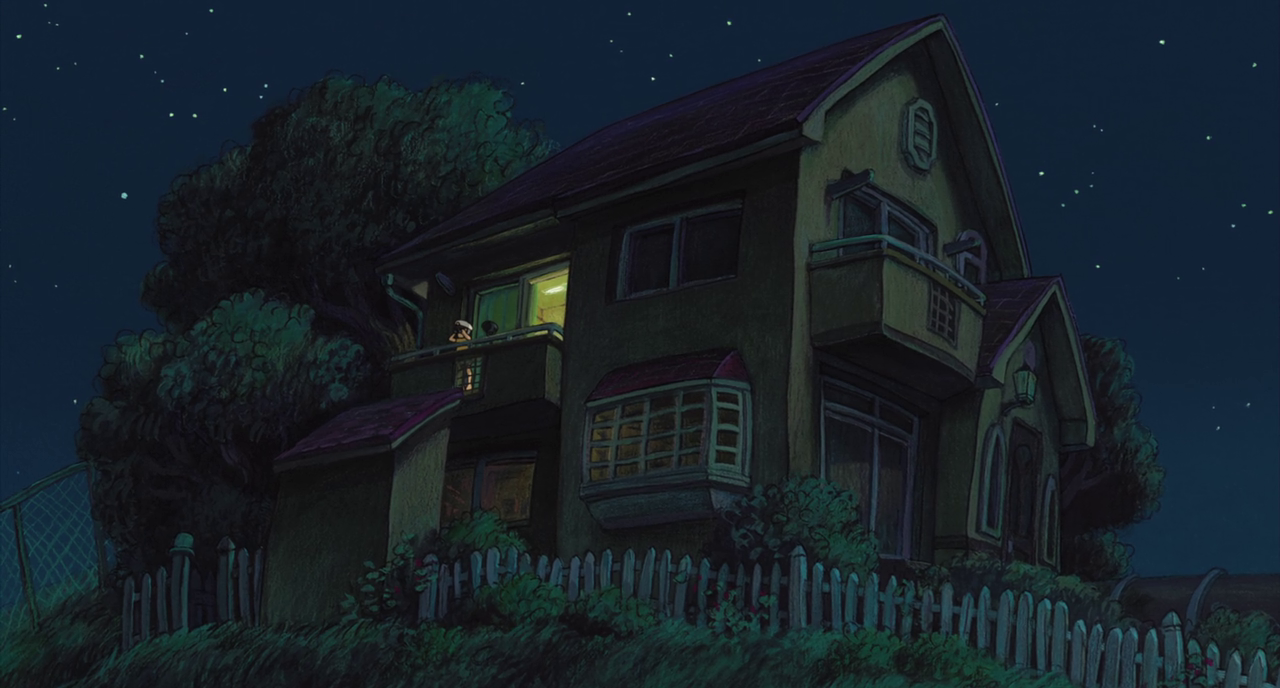studio ghibli background!