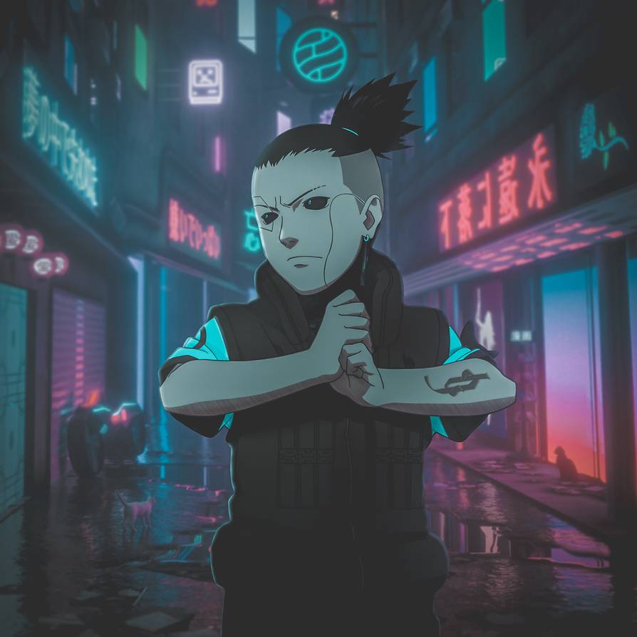 looks shockingly at home in Night City in this crossover fan art!