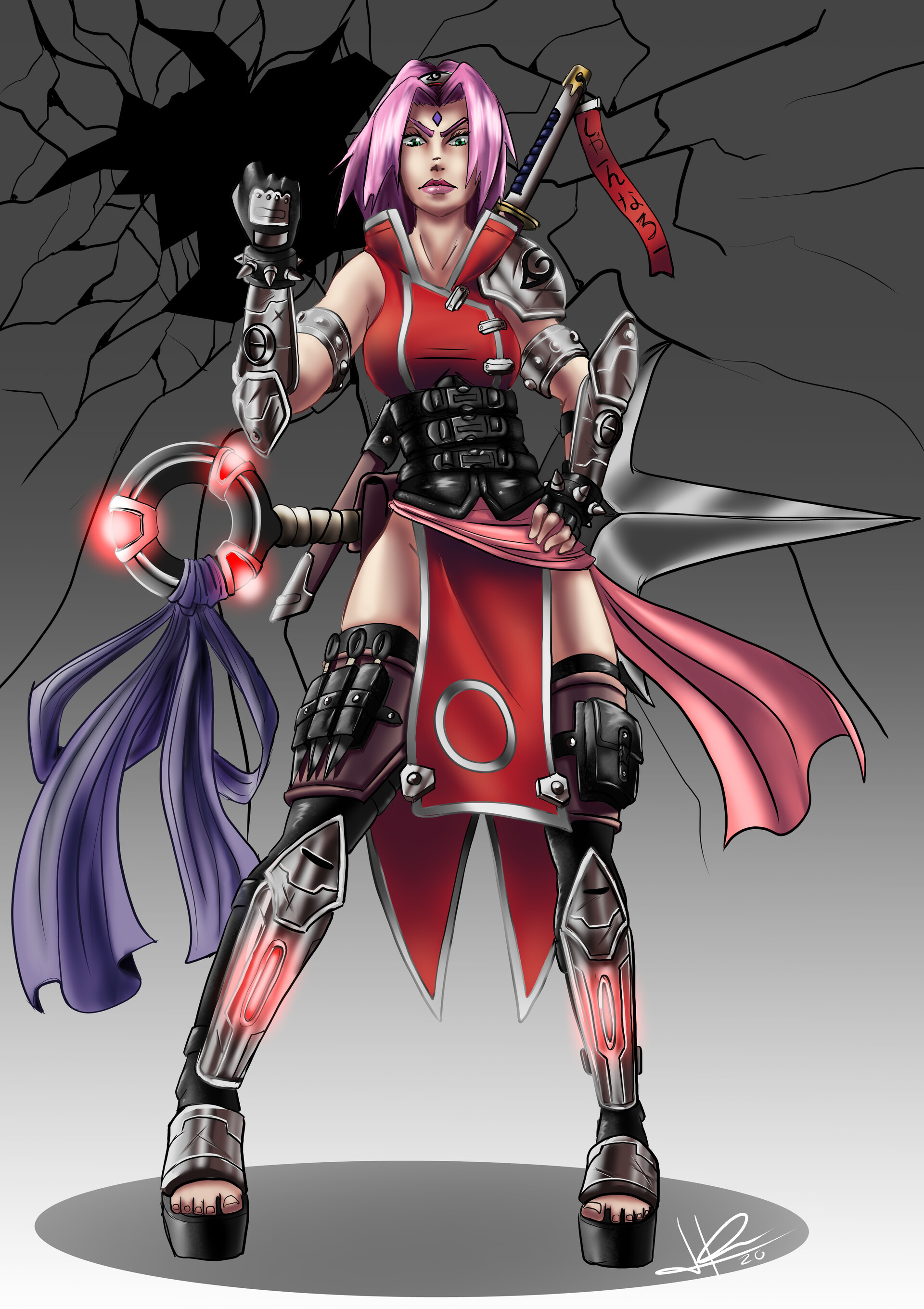 Cyberpunk Naruto