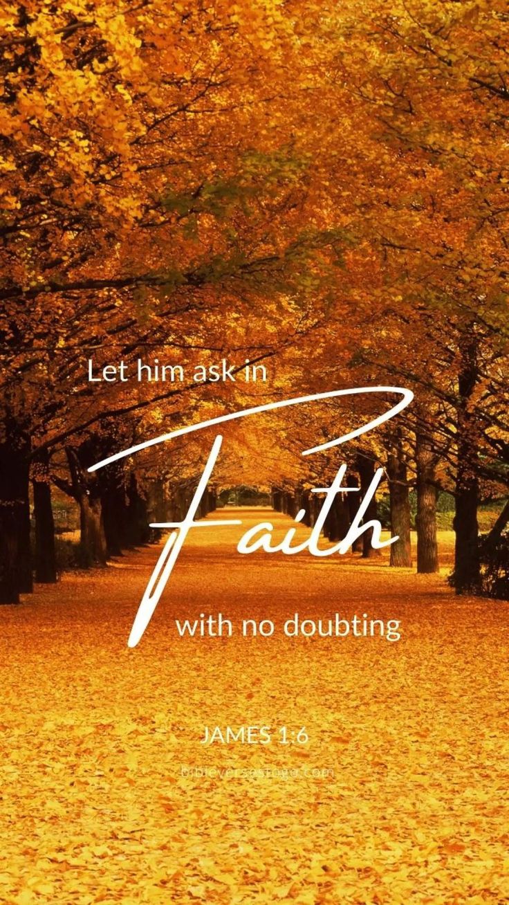 Fall Bible Verse Wallpaper
