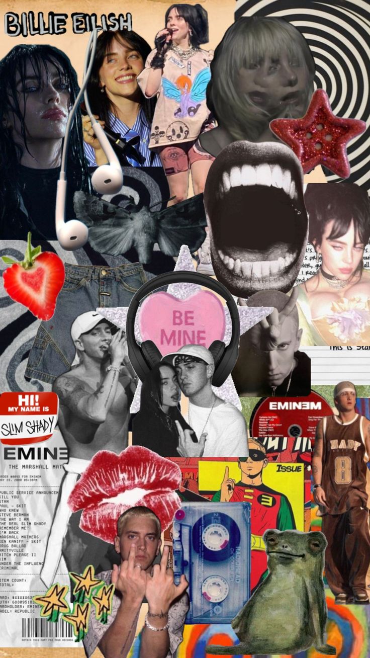 #wallpaper #eminem #billieeilish #vibes #music