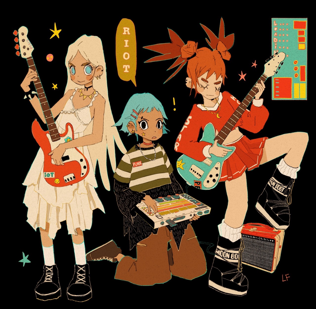 Libby Frame Illustration