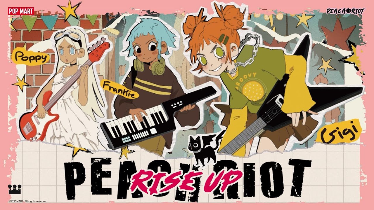 Peach Riot Rise Up Series Figures