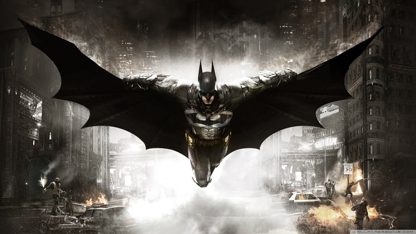 Batman Arkham Knight 4K UHD Wallpaper for UltraHD Desktop and TV, Dual Monitor, Smartphone and Tablet Devices