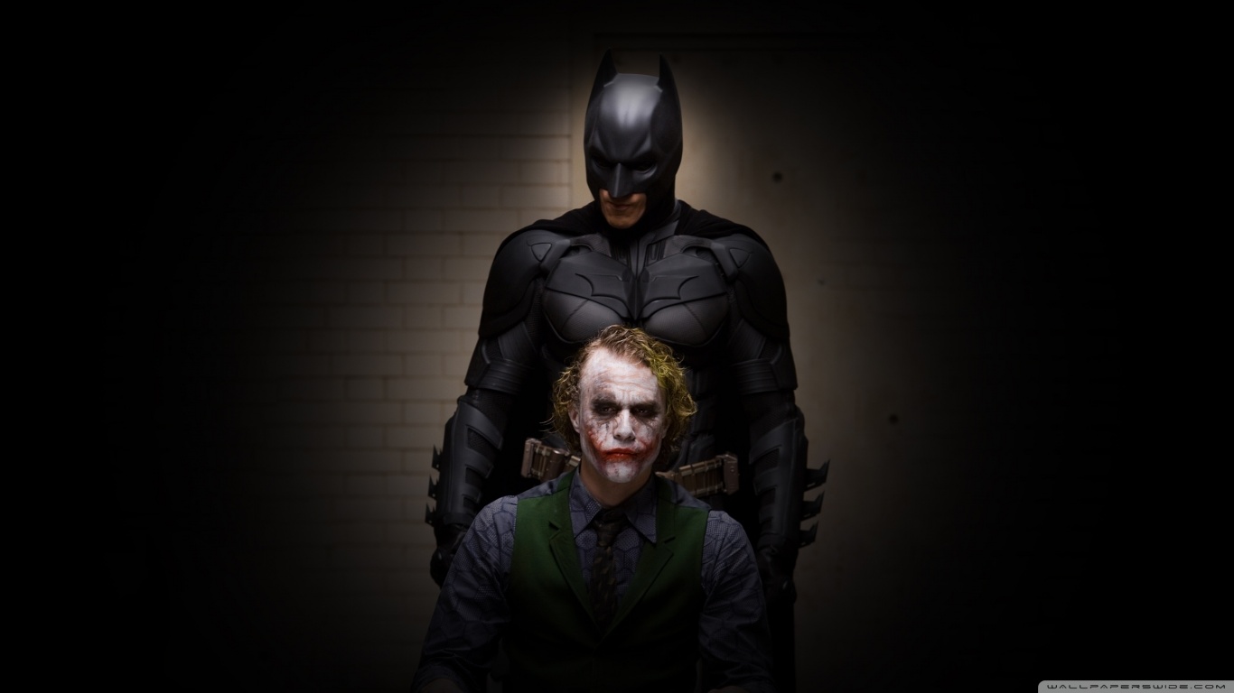 Batman And Joker 4K UHD Wallpaper for UltraHD Desktop and TV, Smartphone and Tablet Devices