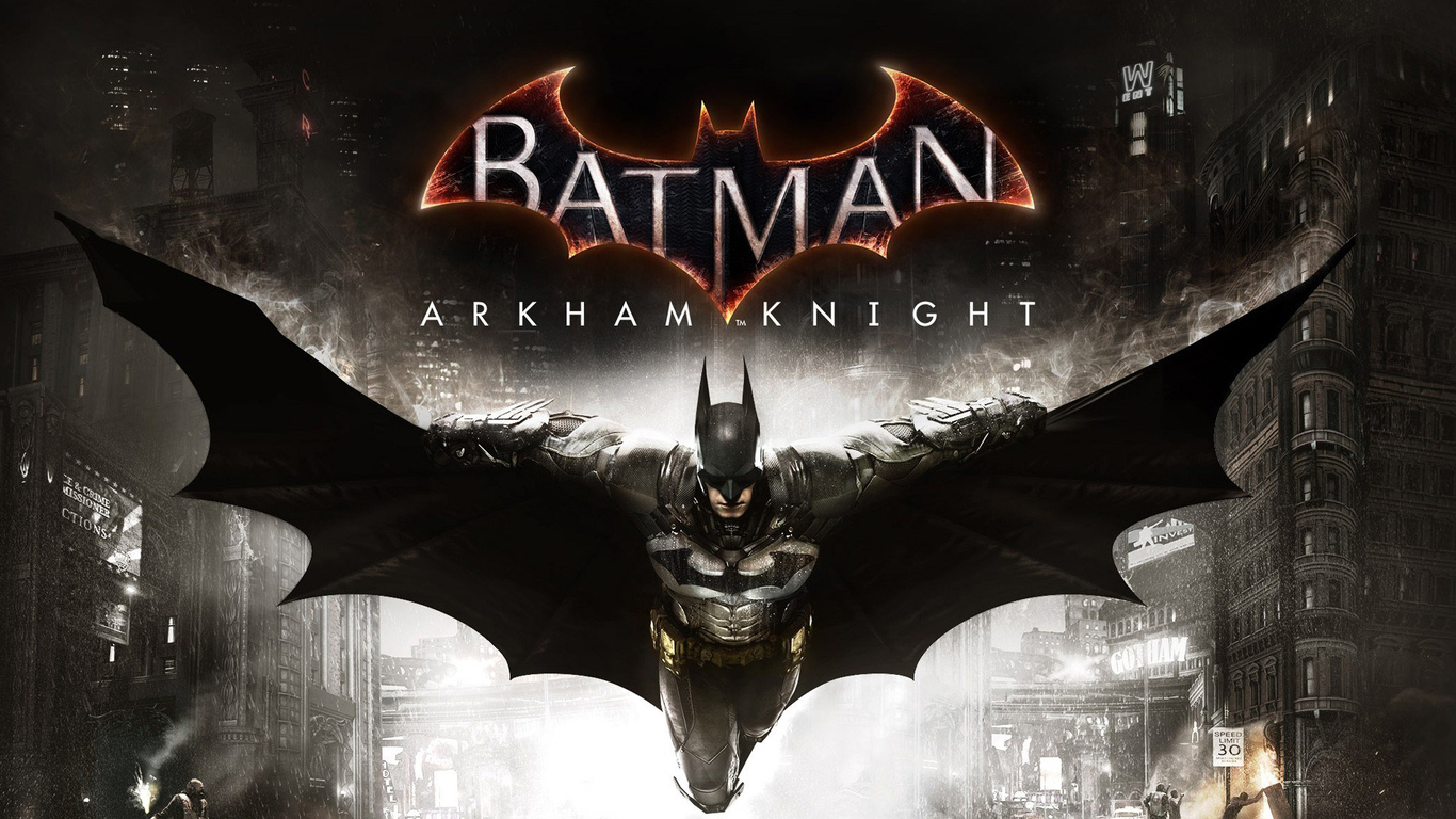 Download Batman Arkham Knight, Batman, Arkham, Knight Wallpaper in 1366x768 Resolution