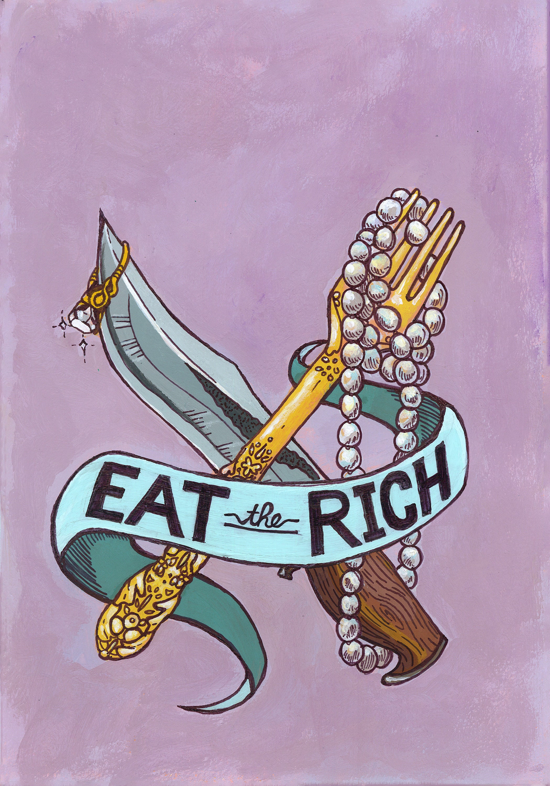 Eat the Rich (8 X 10)