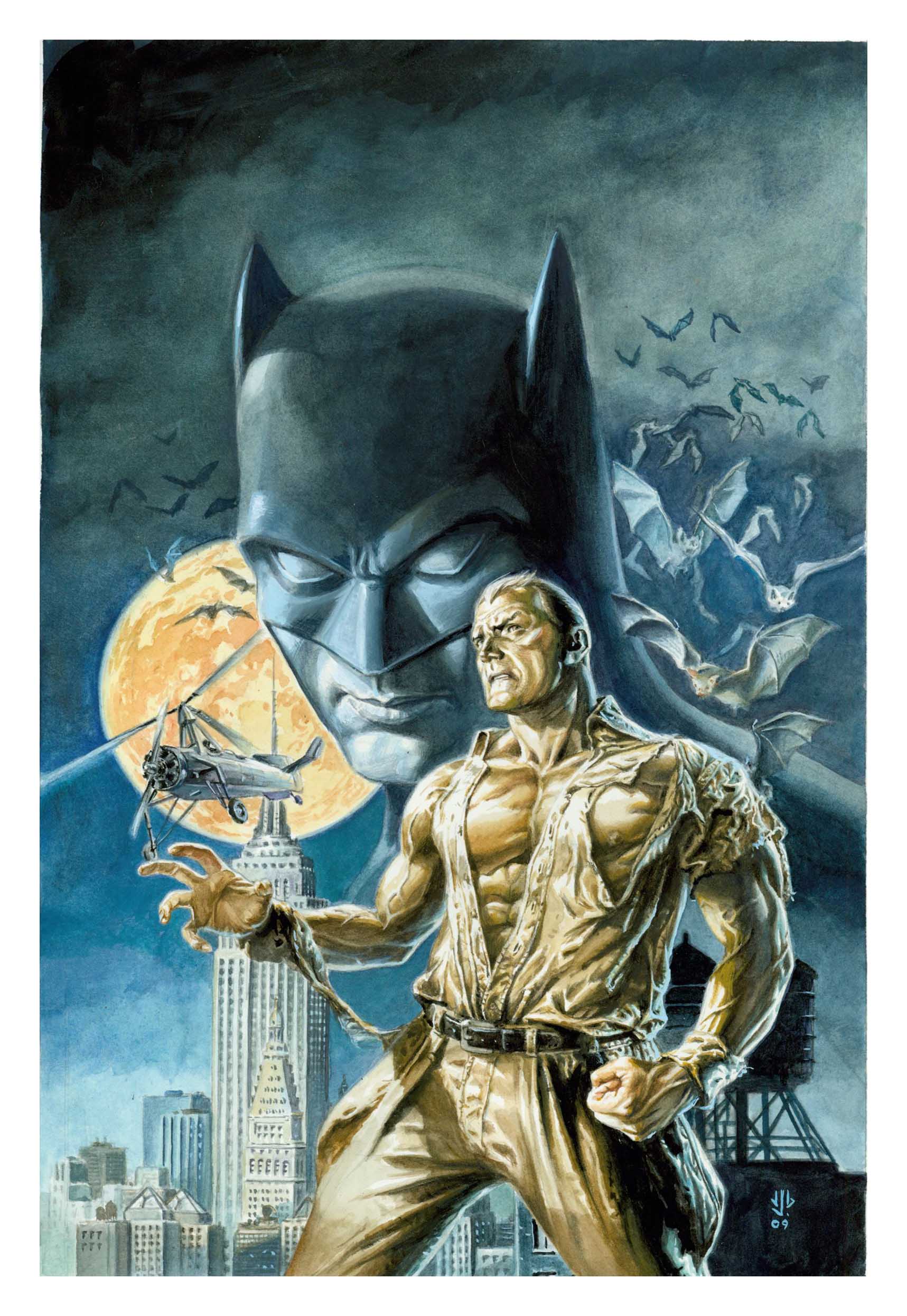 Batman Meets Doc Savage (and I review the result). Under An Outlaw Moon