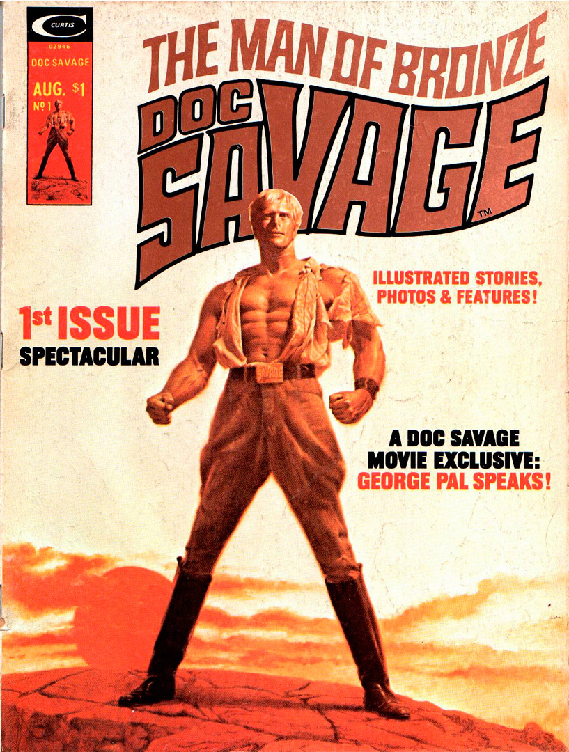 Doc Savage (1975 series) Review (Aug 1975). The Doom on Thunder Isle!