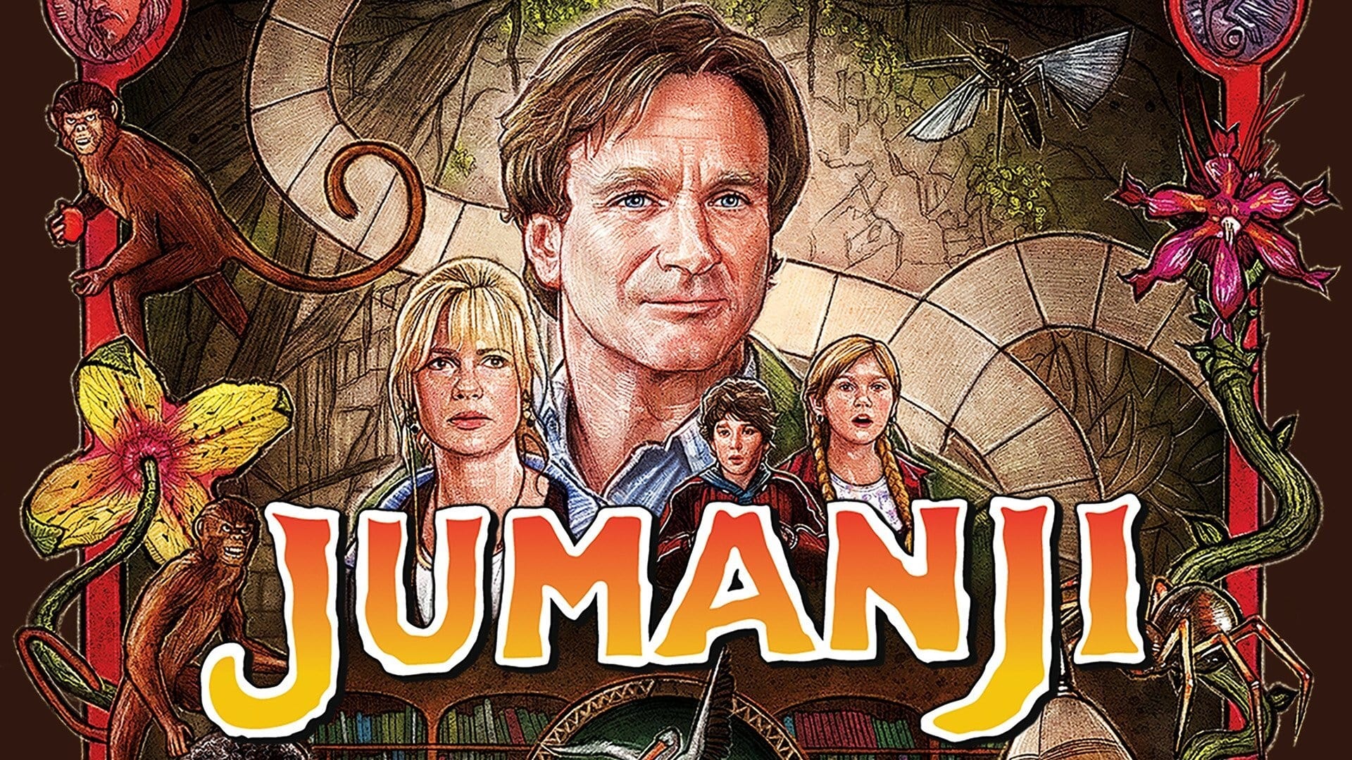 Download Kirsten Dunst Robin Williams Movie Jumanji HD Wallpaper
