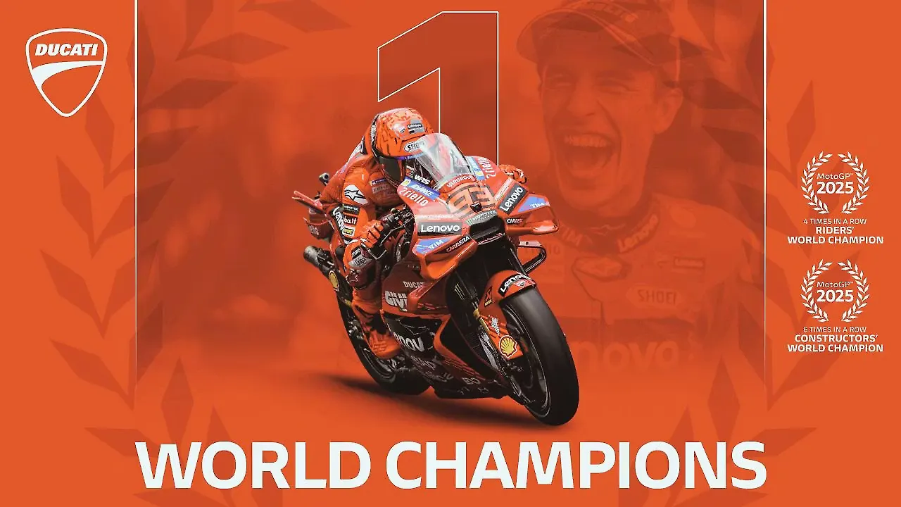 MotoGP 2025: Marc Marquez and Ducati Crowned World Champions