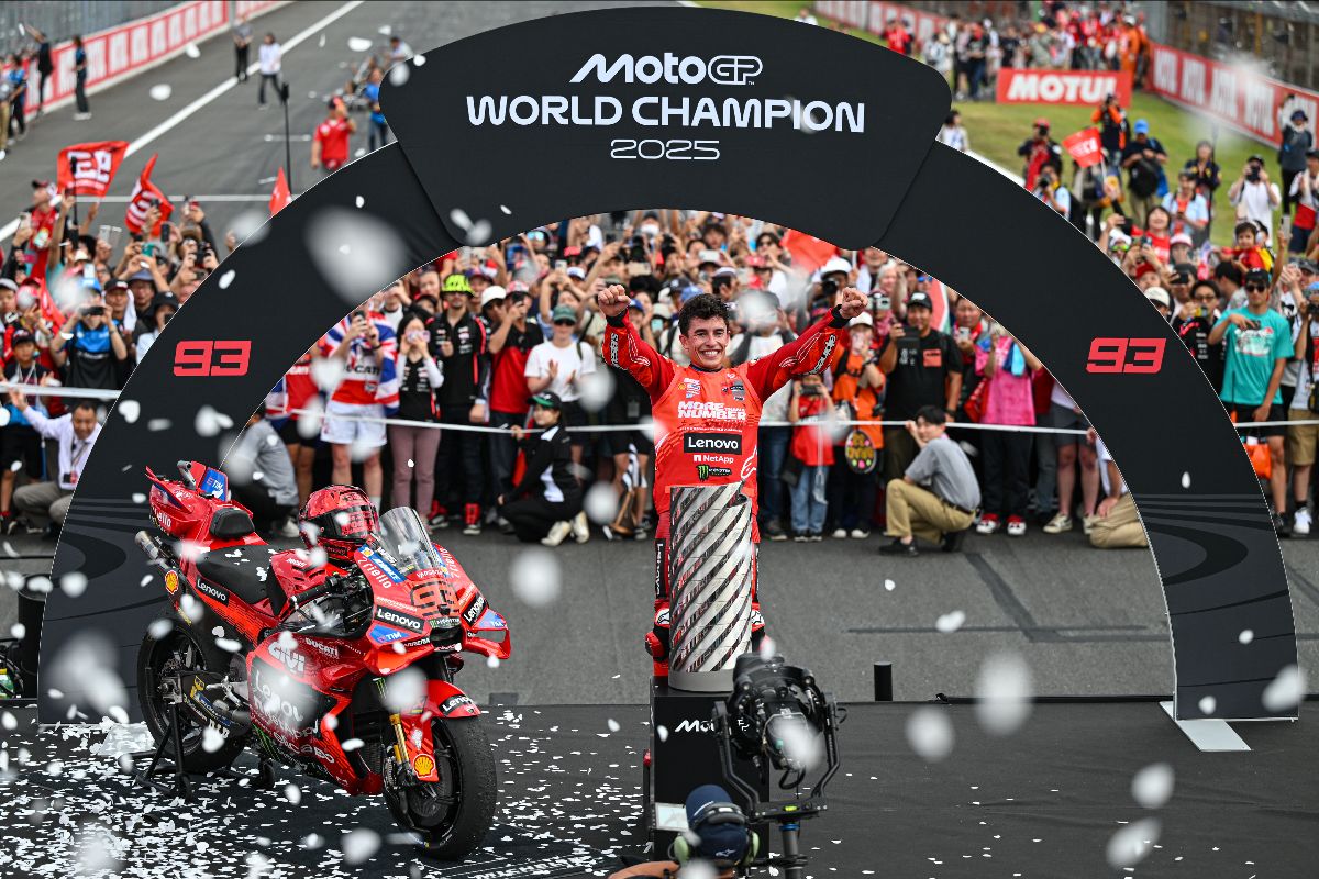 Marc Marquez crowned 2025 MotoGP World Champion