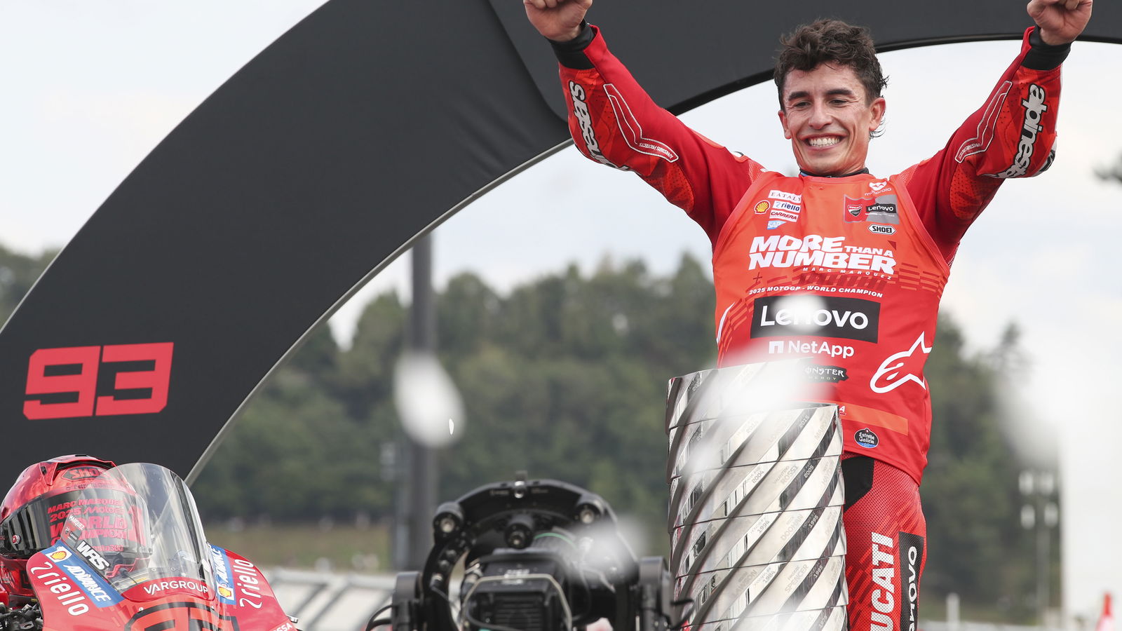 MotoGP World Champion Marc Marquez “at peace” after “big mistake”