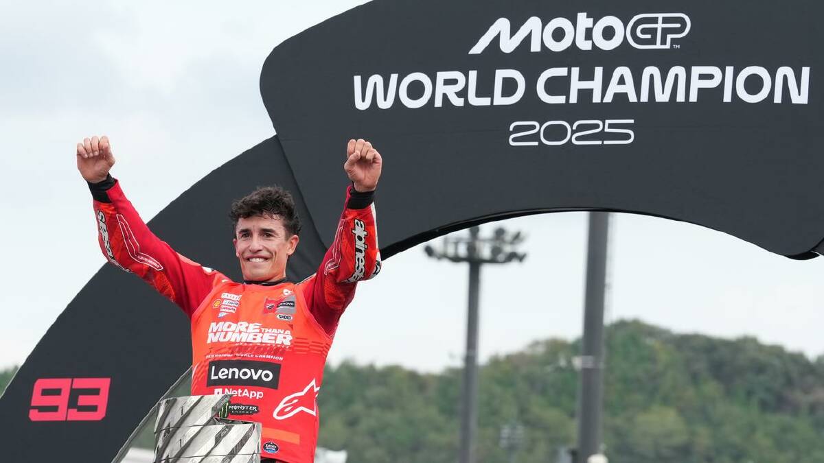 Marquez clinches seventh MotoGP championship. The Canberra Times. Canberra, ACT