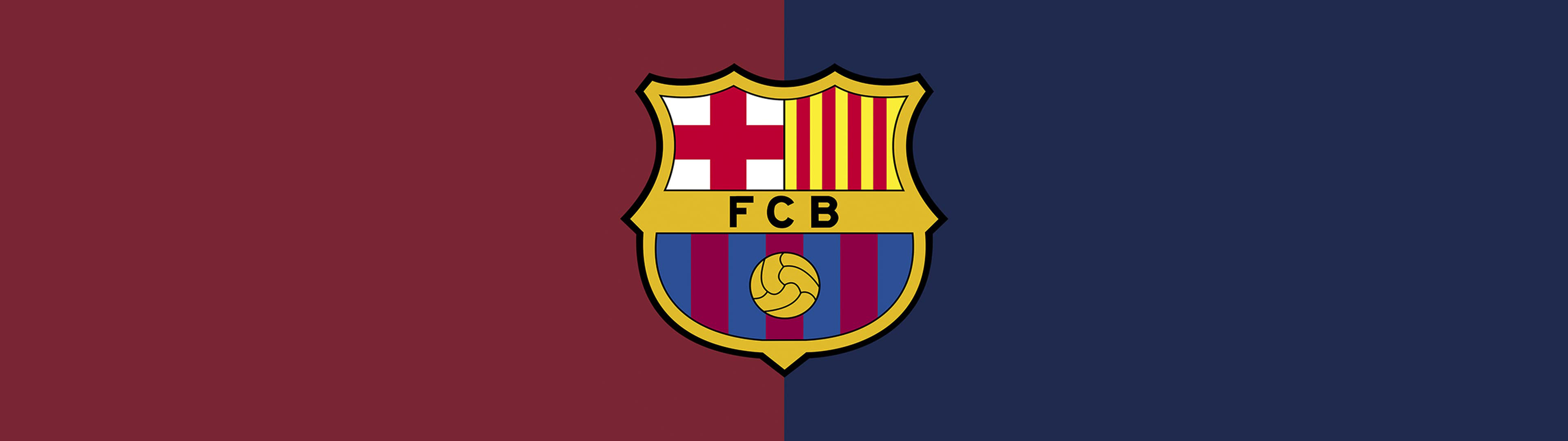 FCB Wallpaper 4K, Minimalist, FC Barcelona