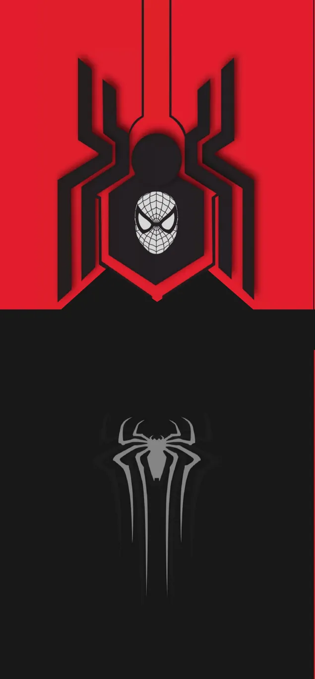 Spider man minimal HD wallpaper download