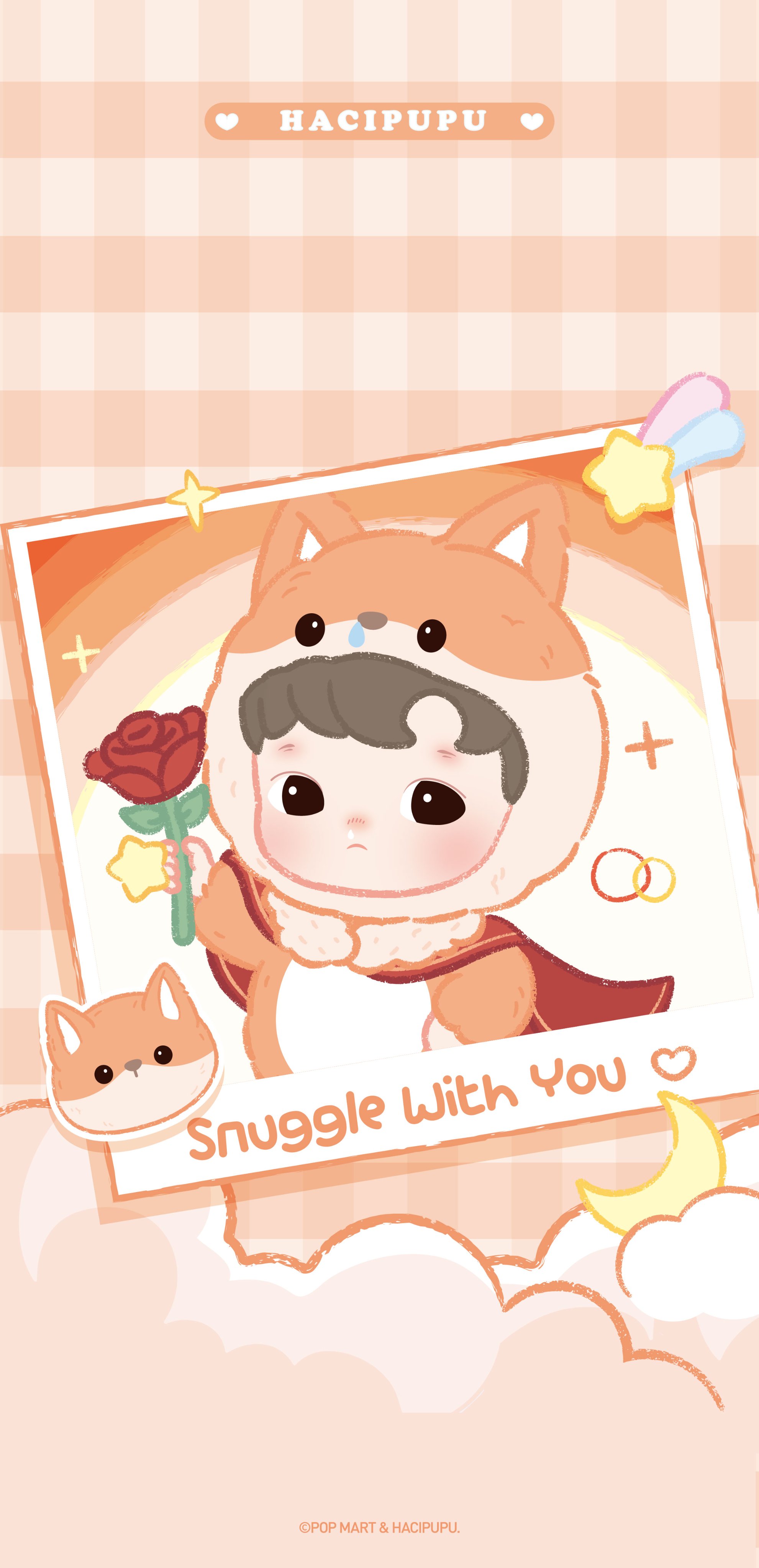 POP MART wallpaper for the week! Pick one and share your screen with us!