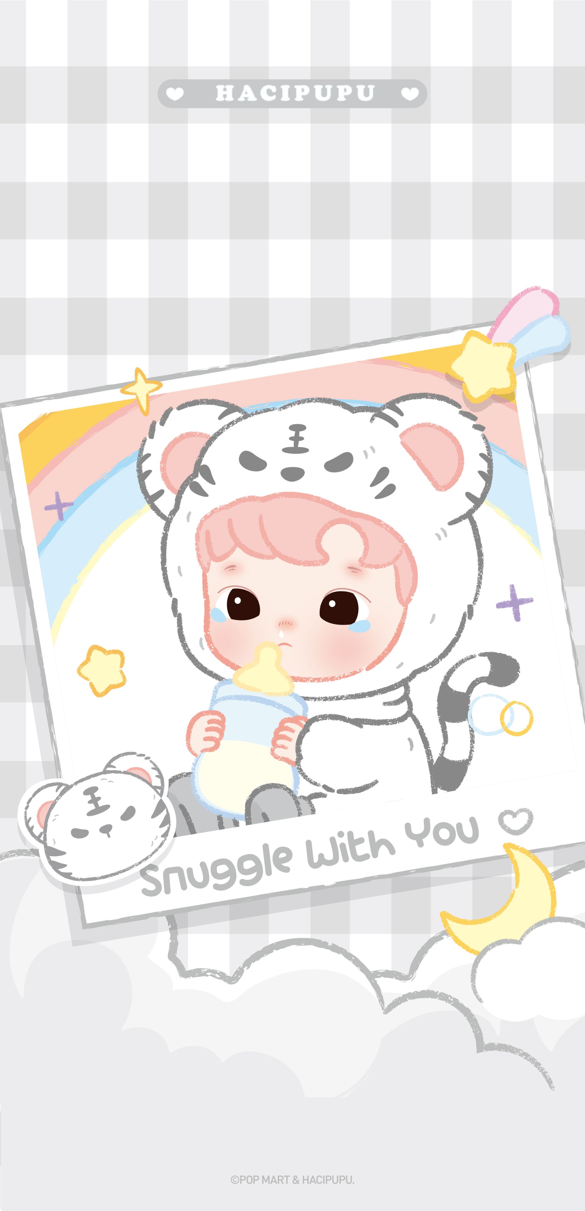 POP MART wallpaper for the week! Pick one and share your screen with us!