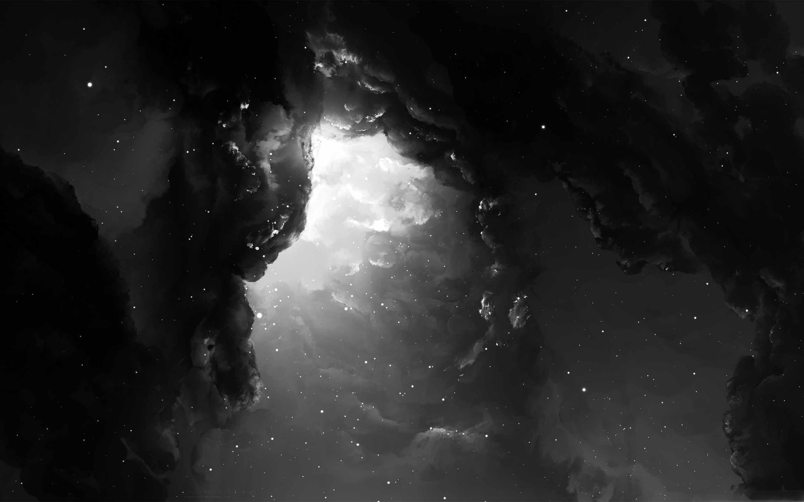 Dual Monitor Nebula Mac Wallpaper Download