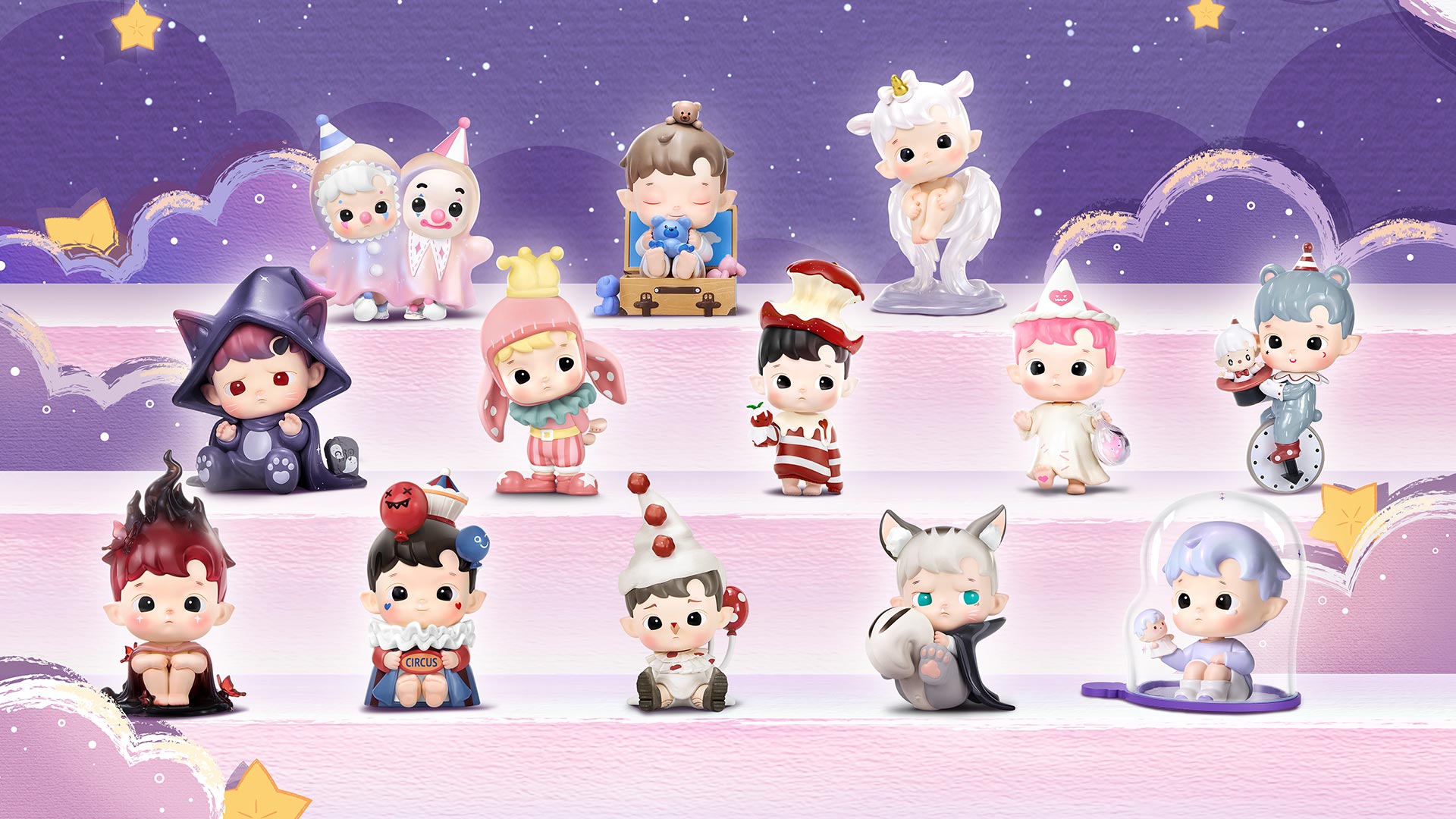 HACIPUPU A Night of Fantasy Series Figures MART (United States)