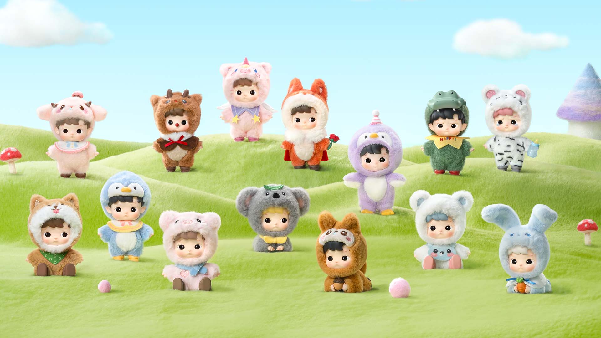 HACIPUPU Snuggle With You Series Figures MART (United States)