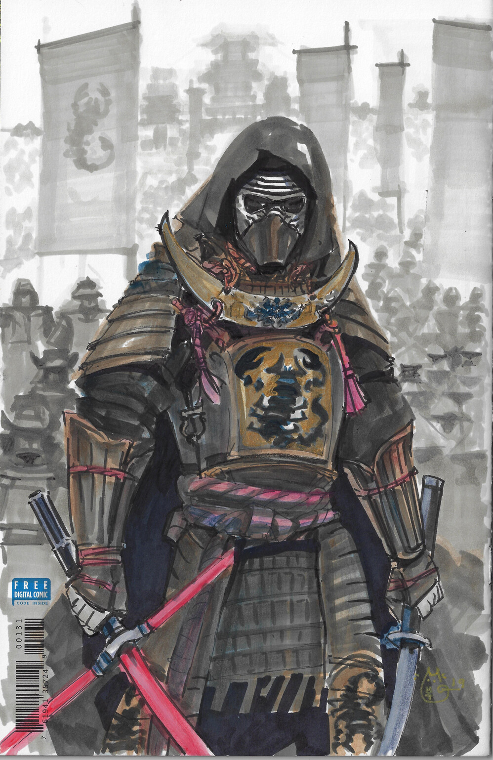 Samurai; Star Wars vs Justice League