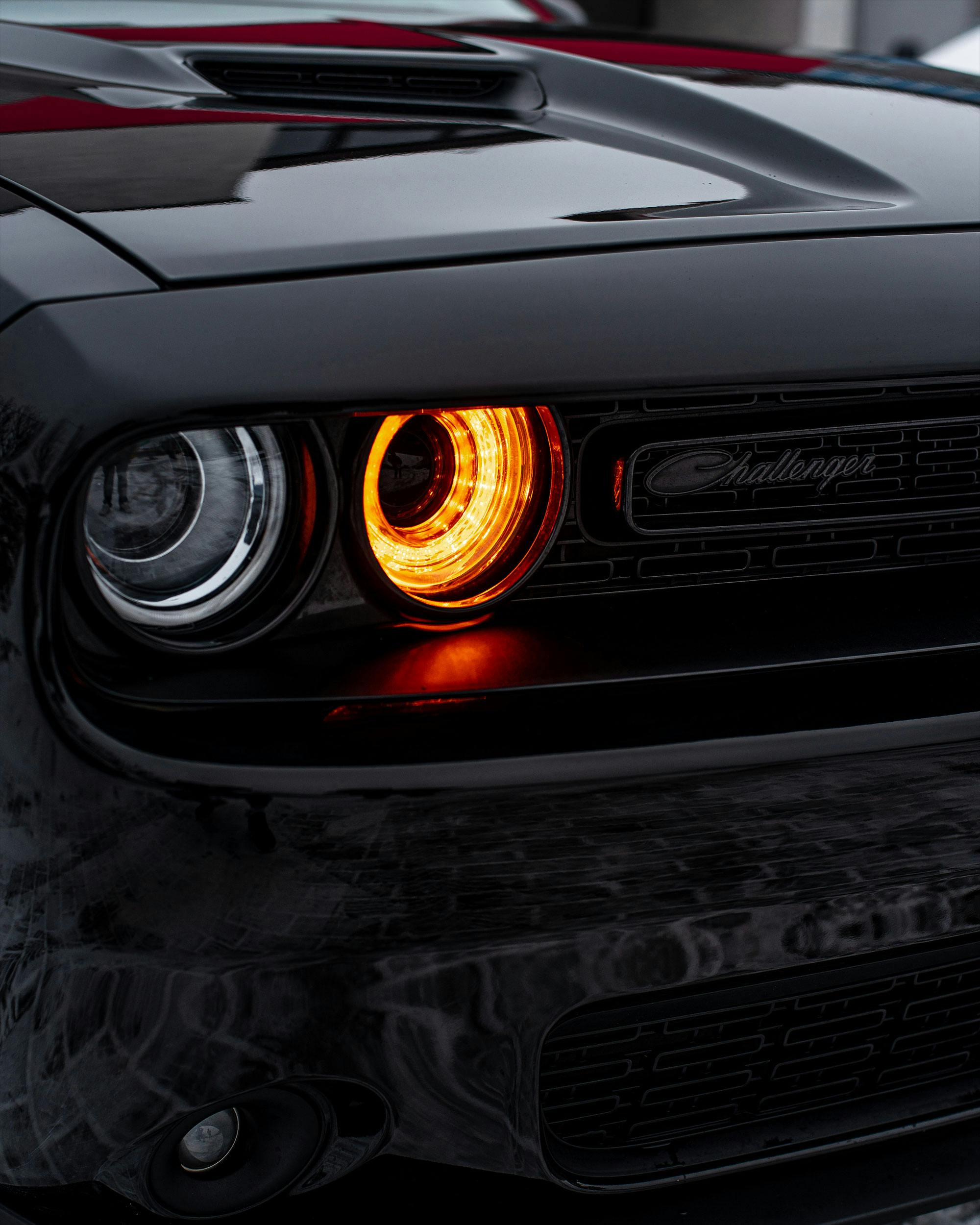 Dodge Challenger Headlight Wallpapers - Wallpaper Cave