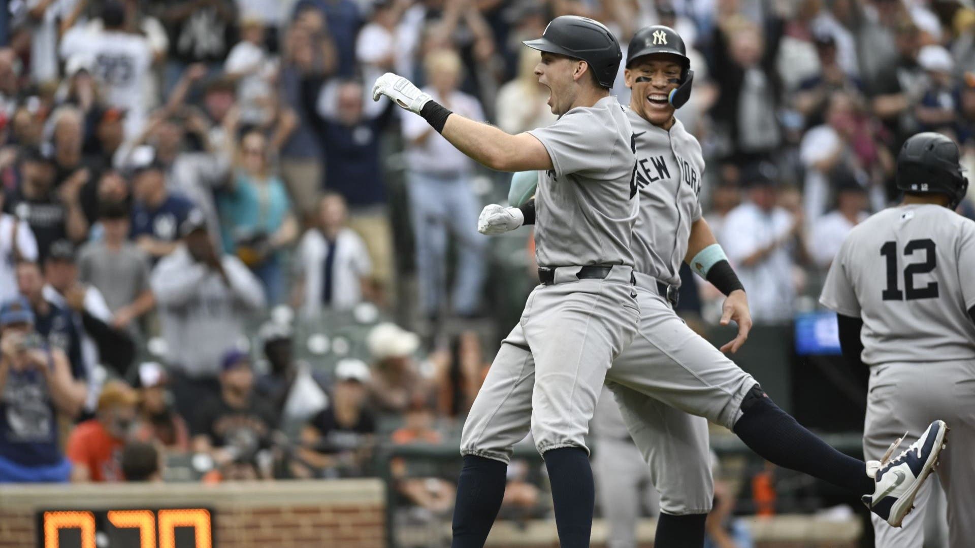 Ben Rice's 10th Inning Grand Slam Powers Yankees To 7 1 Win Over Orioles