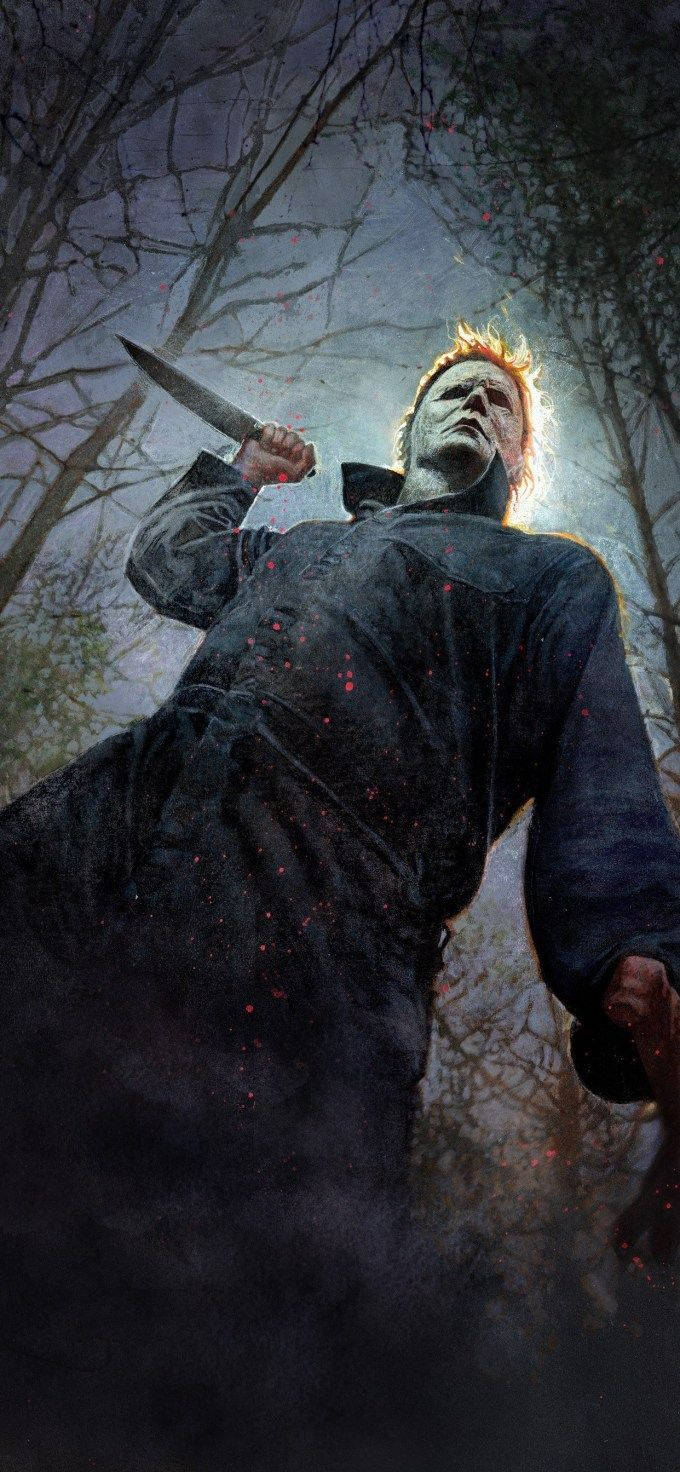 Download Scary Halloween Michael Myers Wallpaper