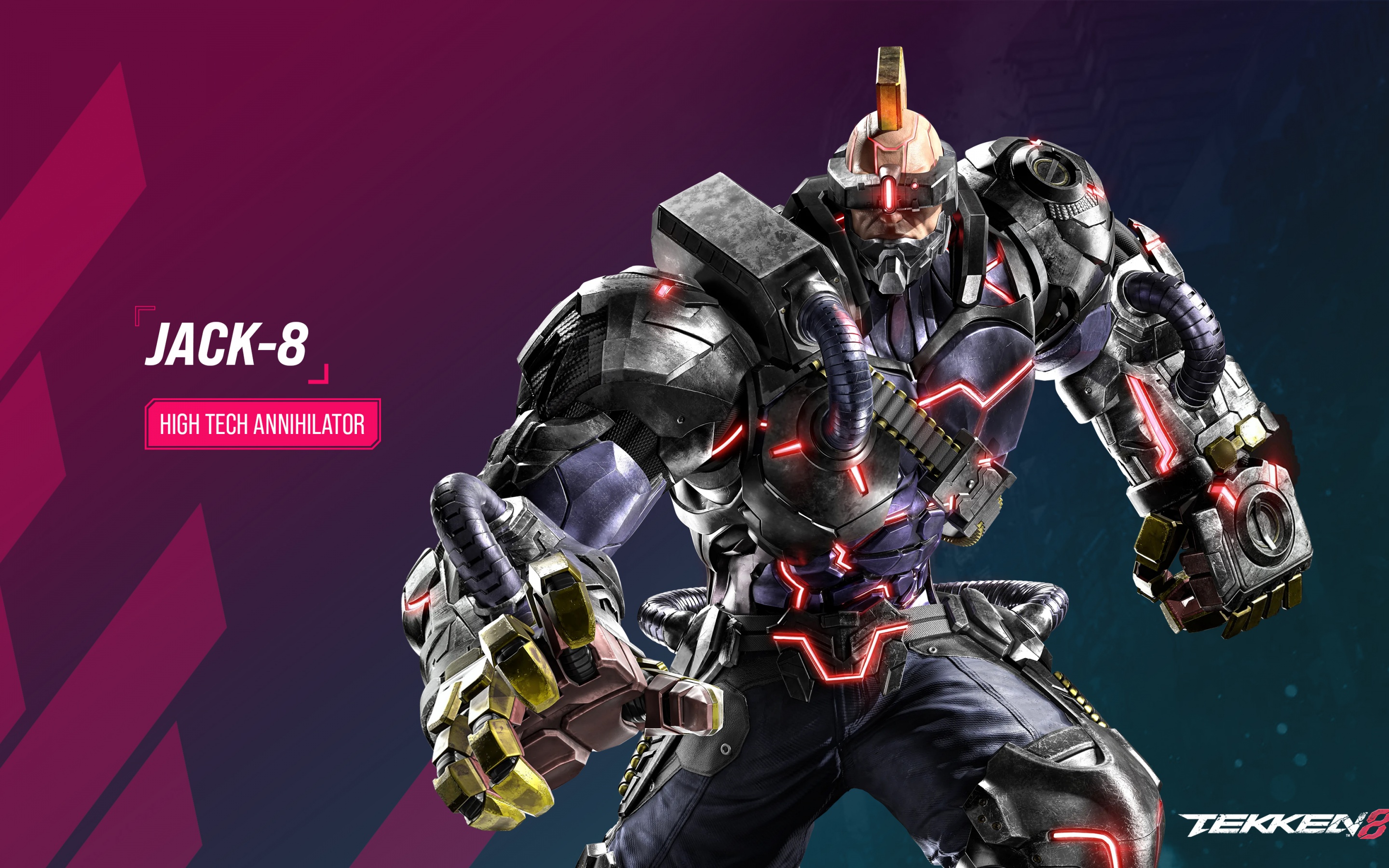 Tekken 8 Wallpaper 4K, Jack 8