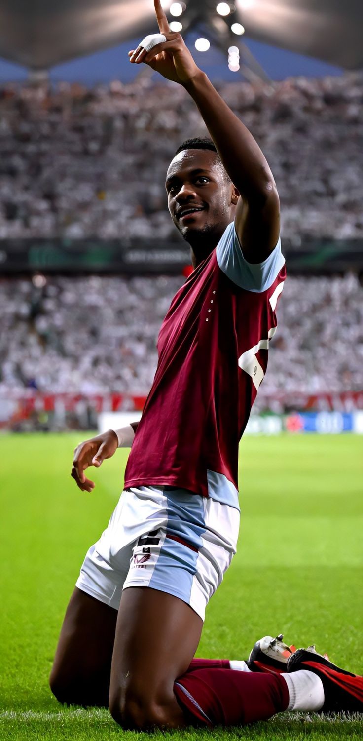 Jhon Duran Aston Villa avfc HD wallpaper football Colombia UECL
