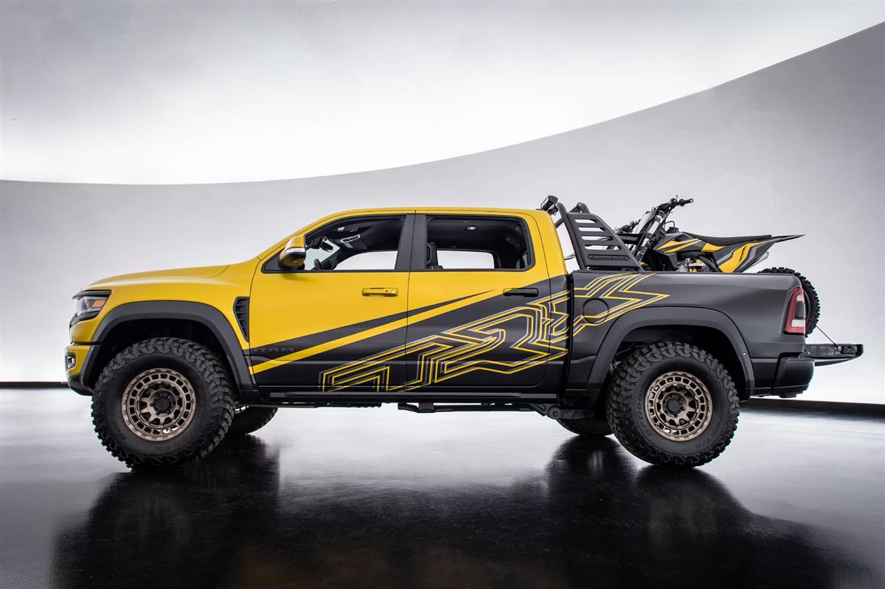 2022 Ram 1500 TRX Gold Shot Concept Wallpaper & Image Gallery