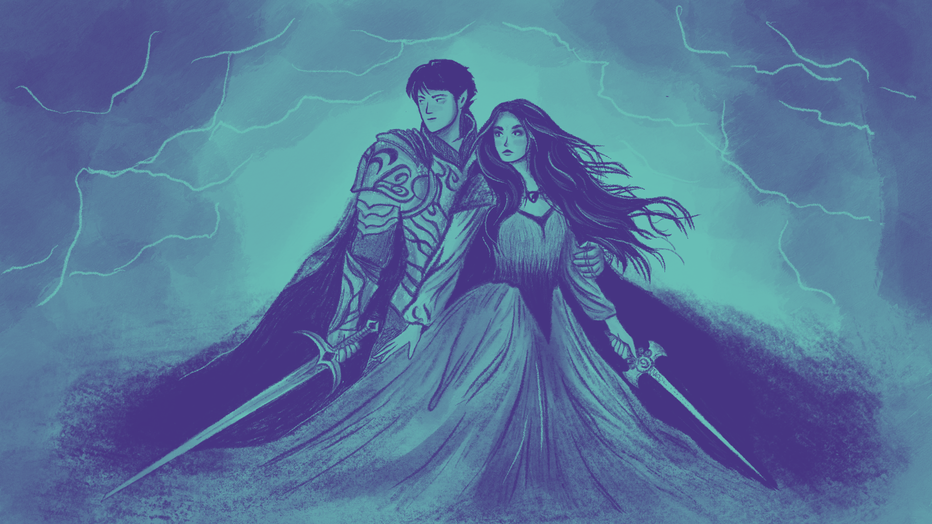 I make romantasy in my free time