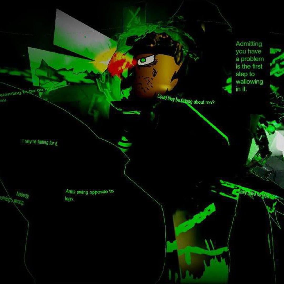 I like to Headcanon that Hacklord is literally just Shedletsky in his Emo Phase