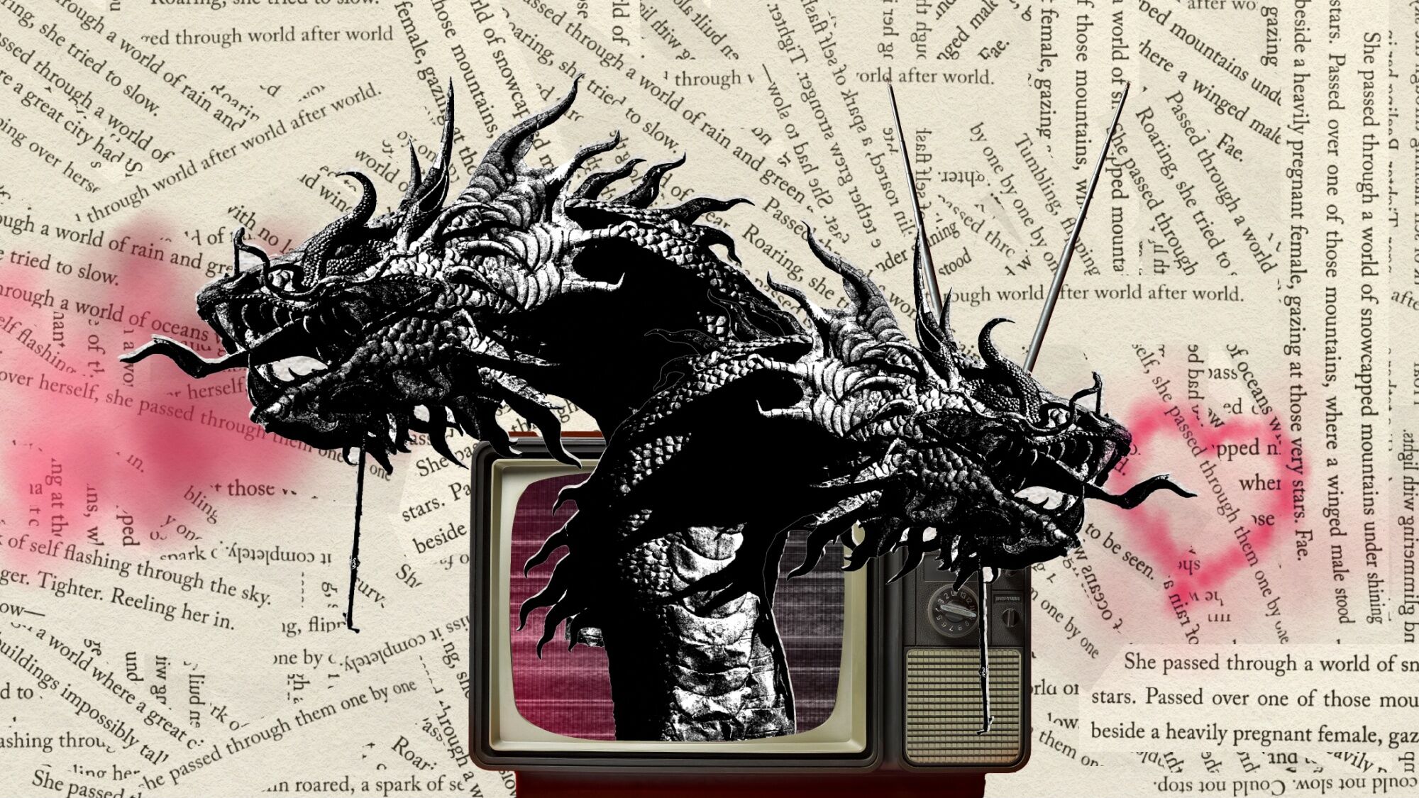 Romantasy Book Background iPhone