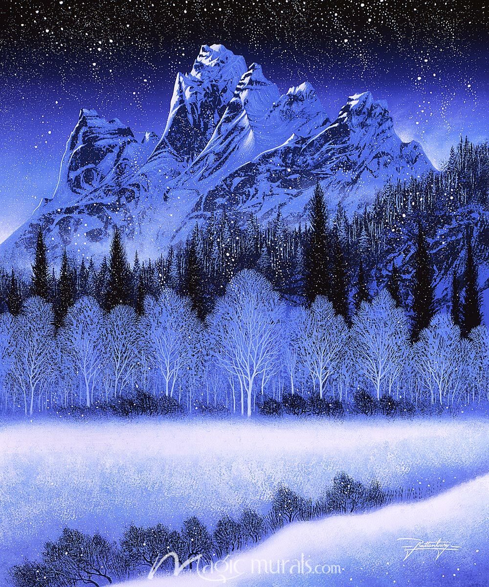 Midnight Snow Flurry