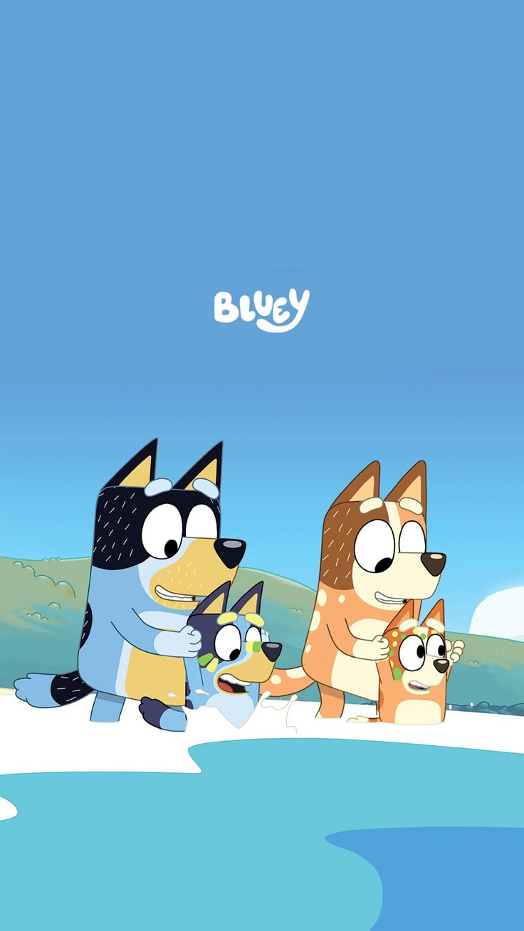 Background Bluey Wallpaper. Cute cartoon wallpaper, Cute wallpaper for ipad, Wallpaper iphone cute