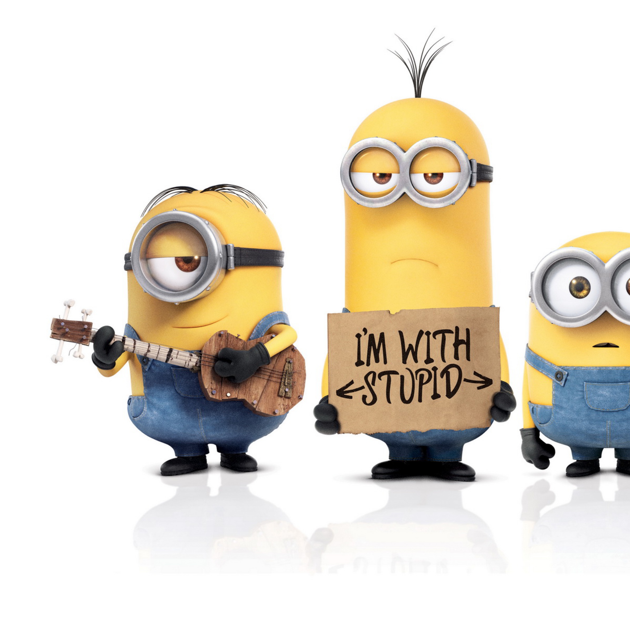 New iPad Air, 4, 3, iPad mini Retina Cartoon Wallpaper HD