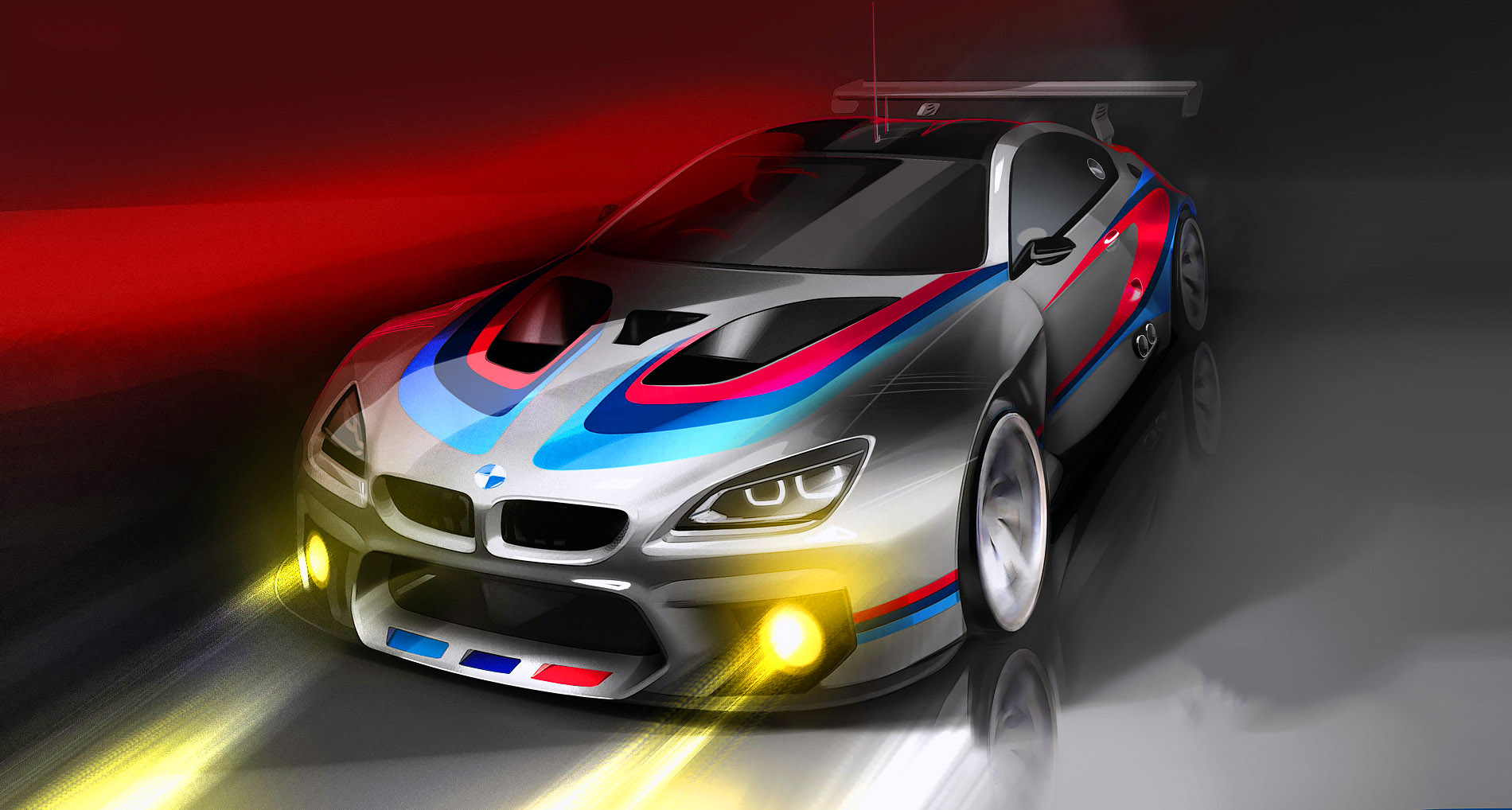 BMW's stunning M6 GT3 race car