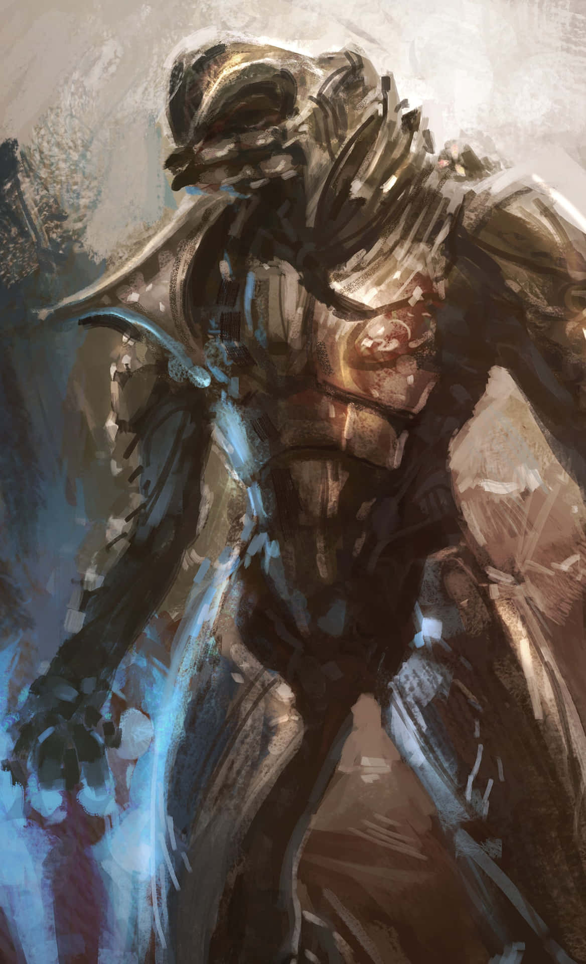 Download The Halo Arbiter in Action Wallpaper