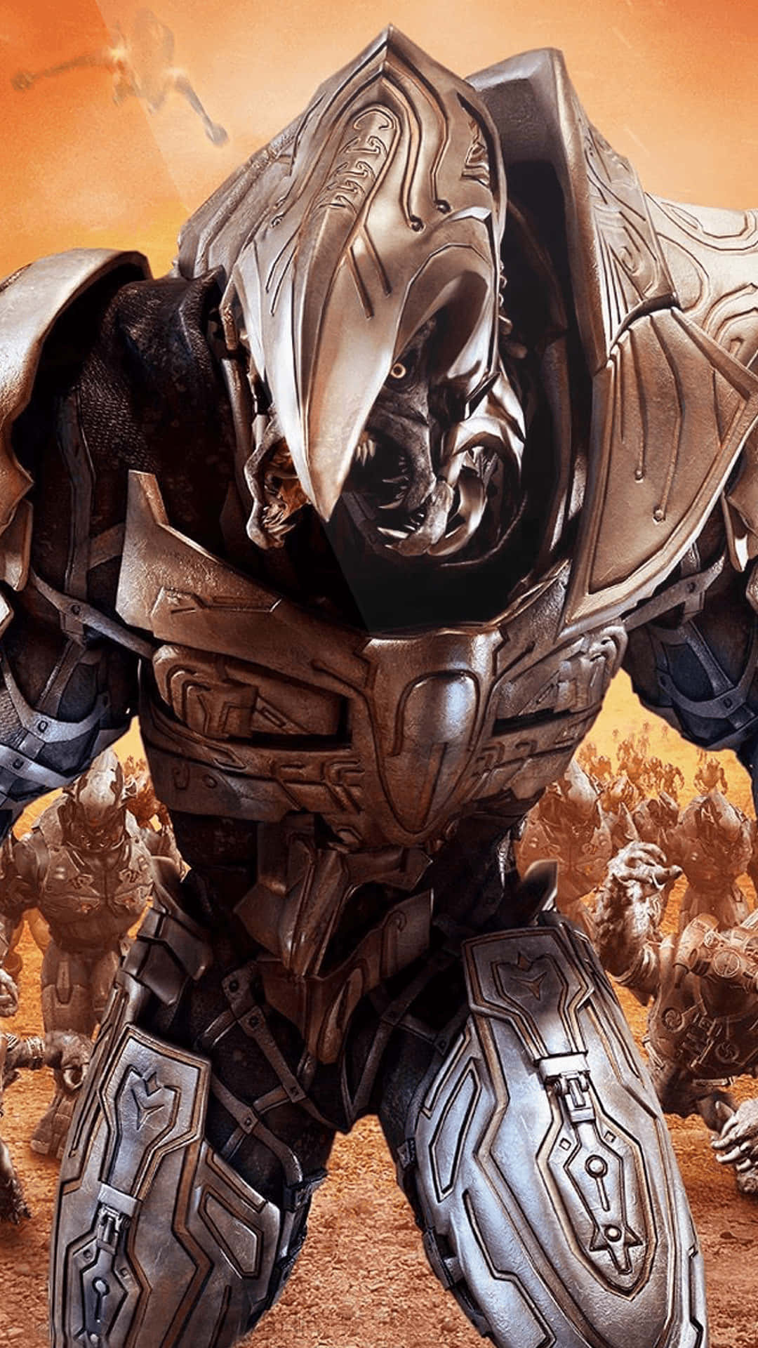 Download The Legendary Arbiter from the Halo Series Wallpaper