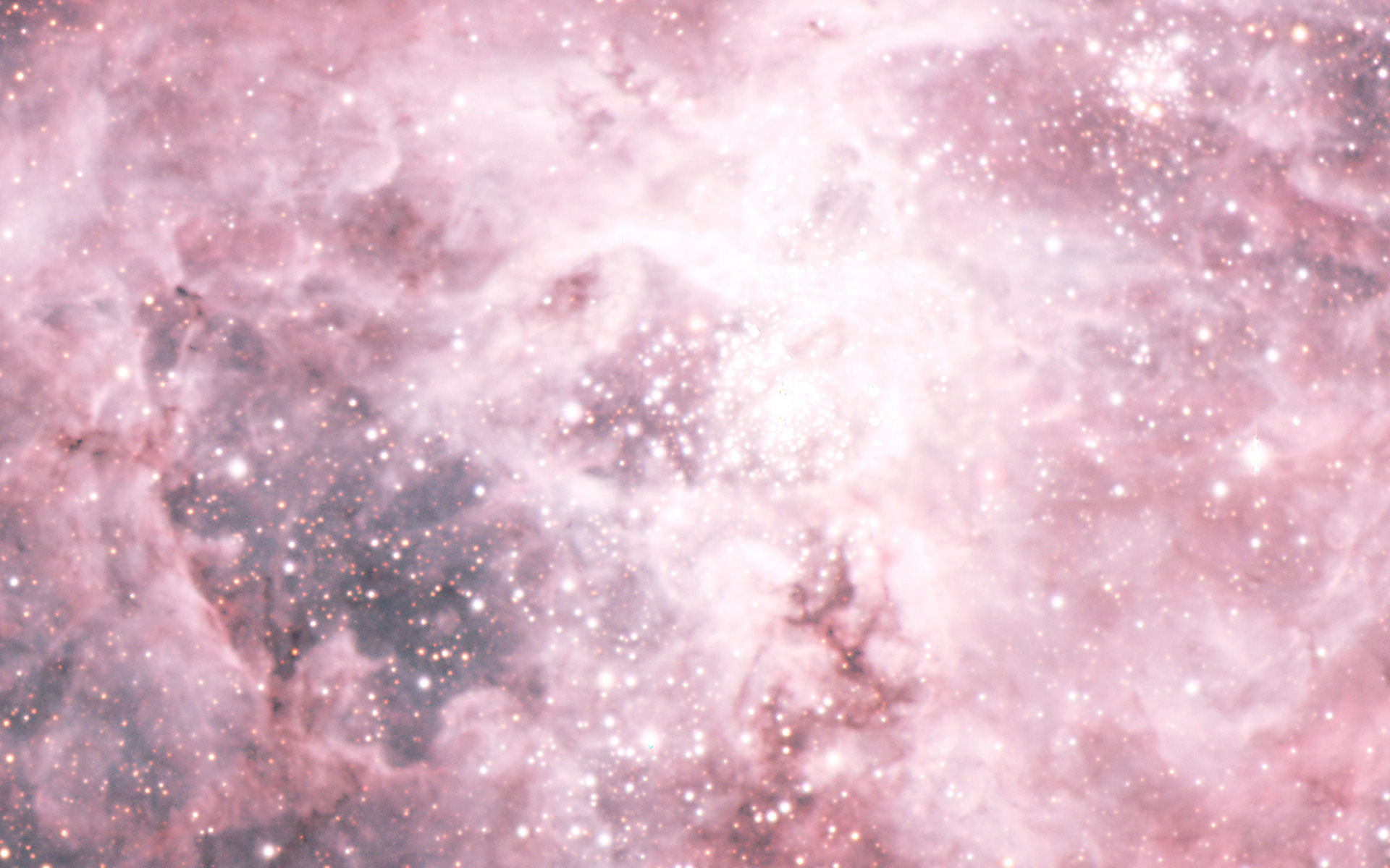Central Area of the Tarantula Nebula Space Wallpaper